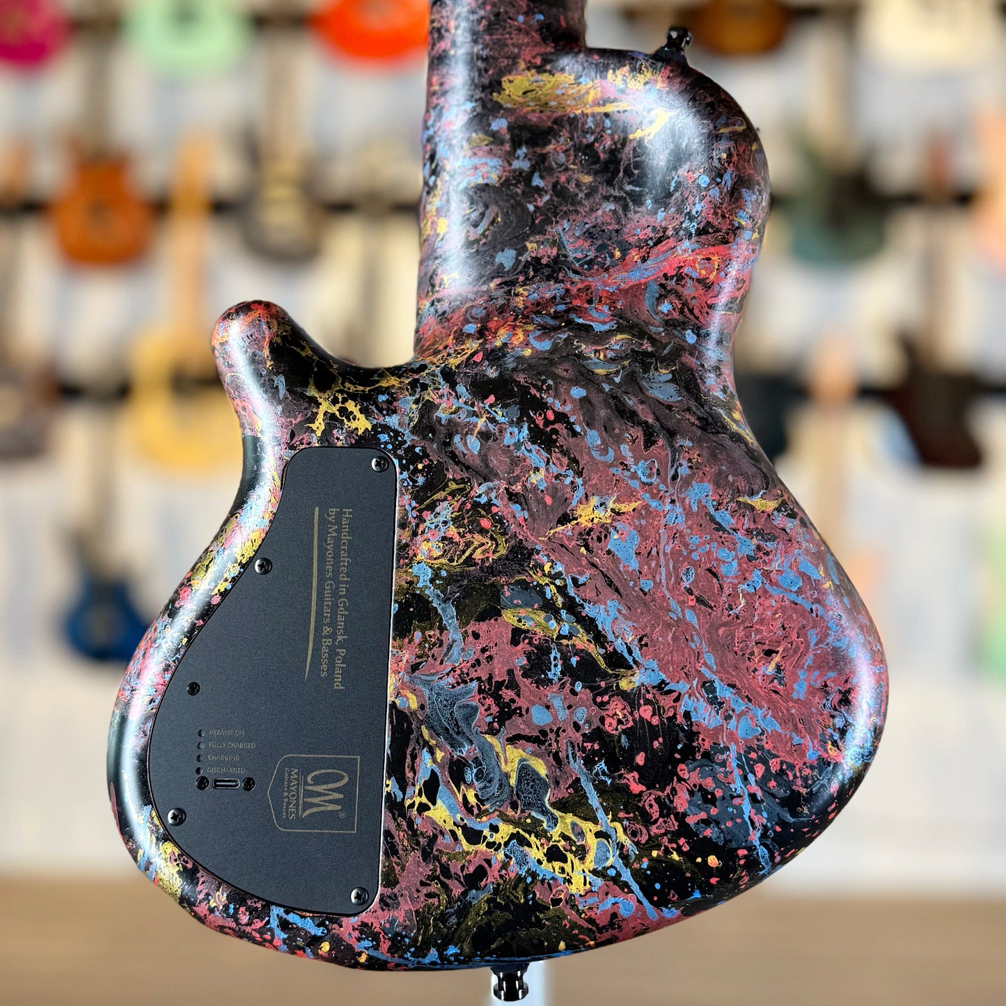 Mayones Cali 5 | Multicolor Graffiti Splatter Custom Color
