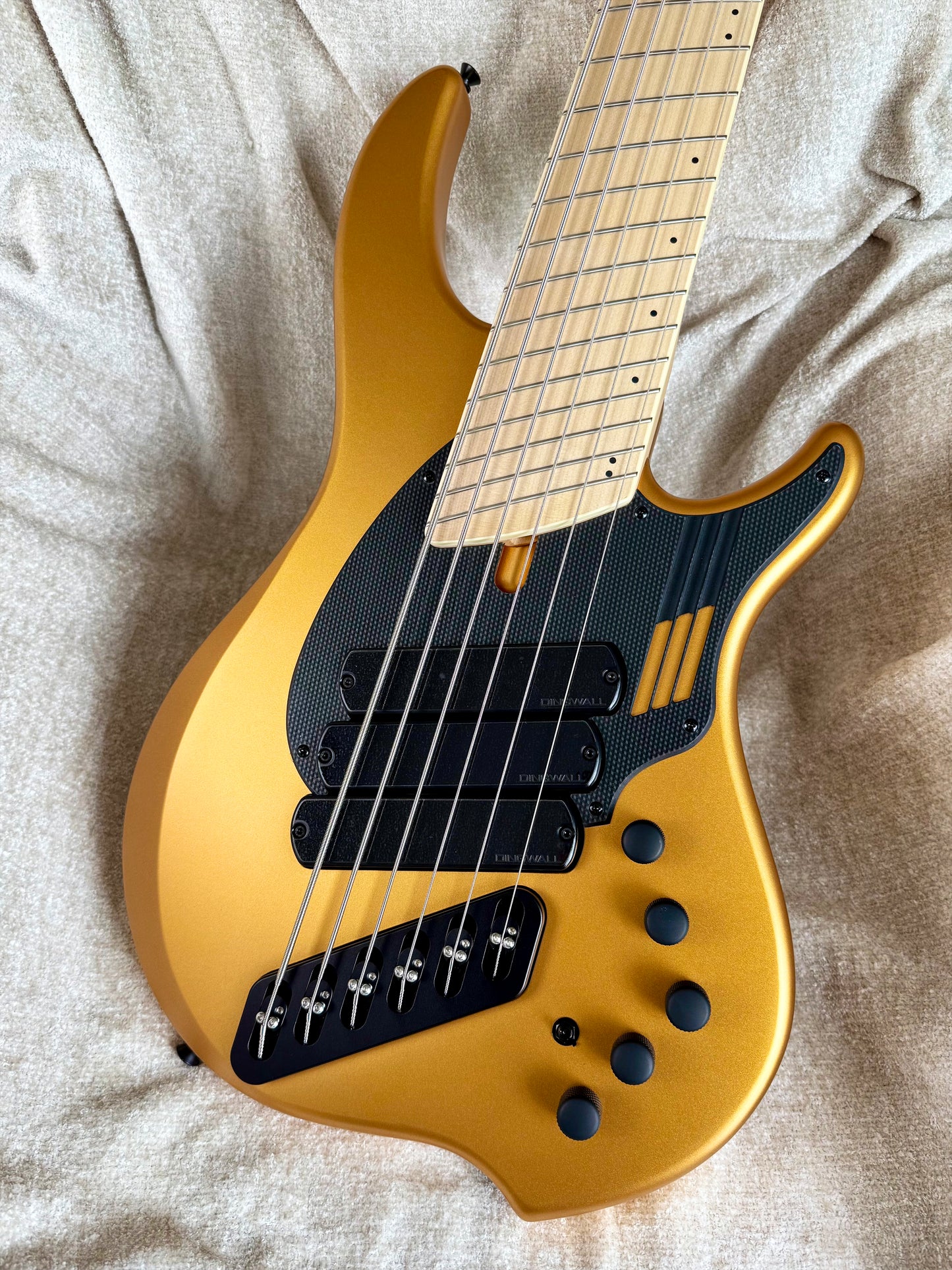 Dingwall Guitars Adam "Nolly" Getgood NG Signature 6 String | Matte Gold Metallic
