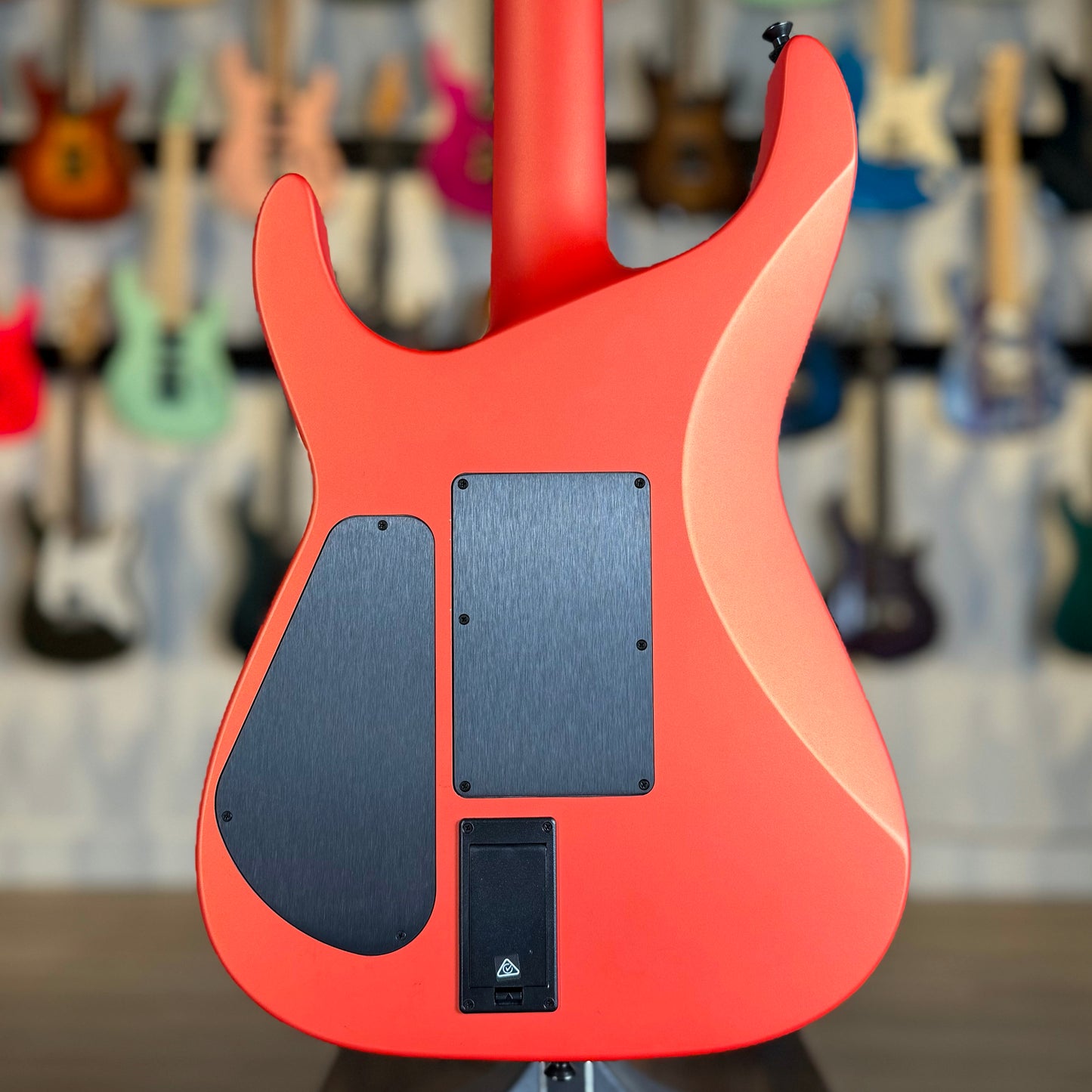 Jackson American Series Soloist SL2MG | Satin Lambo Orange w/ Fishman Fluence Moderns