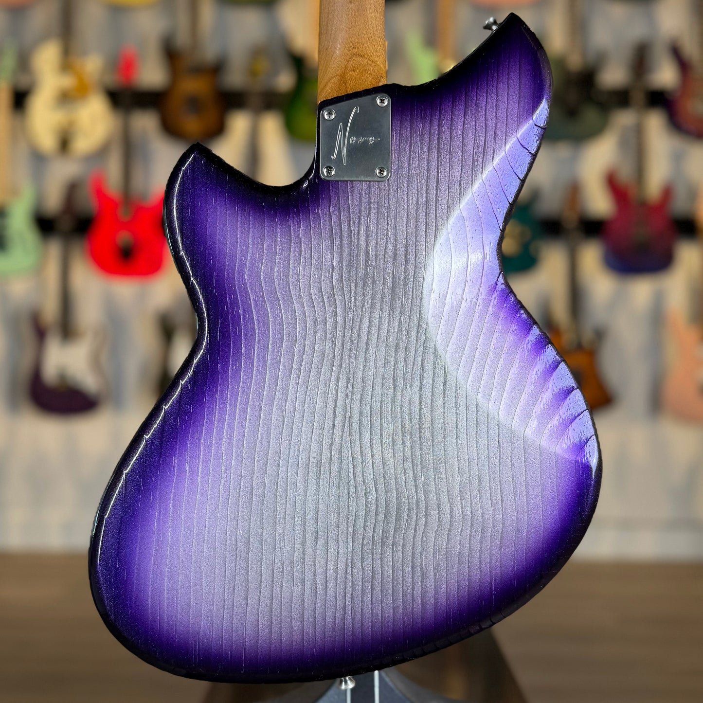 Novo Guitars Serus J Custom | Purple Stranger Burst