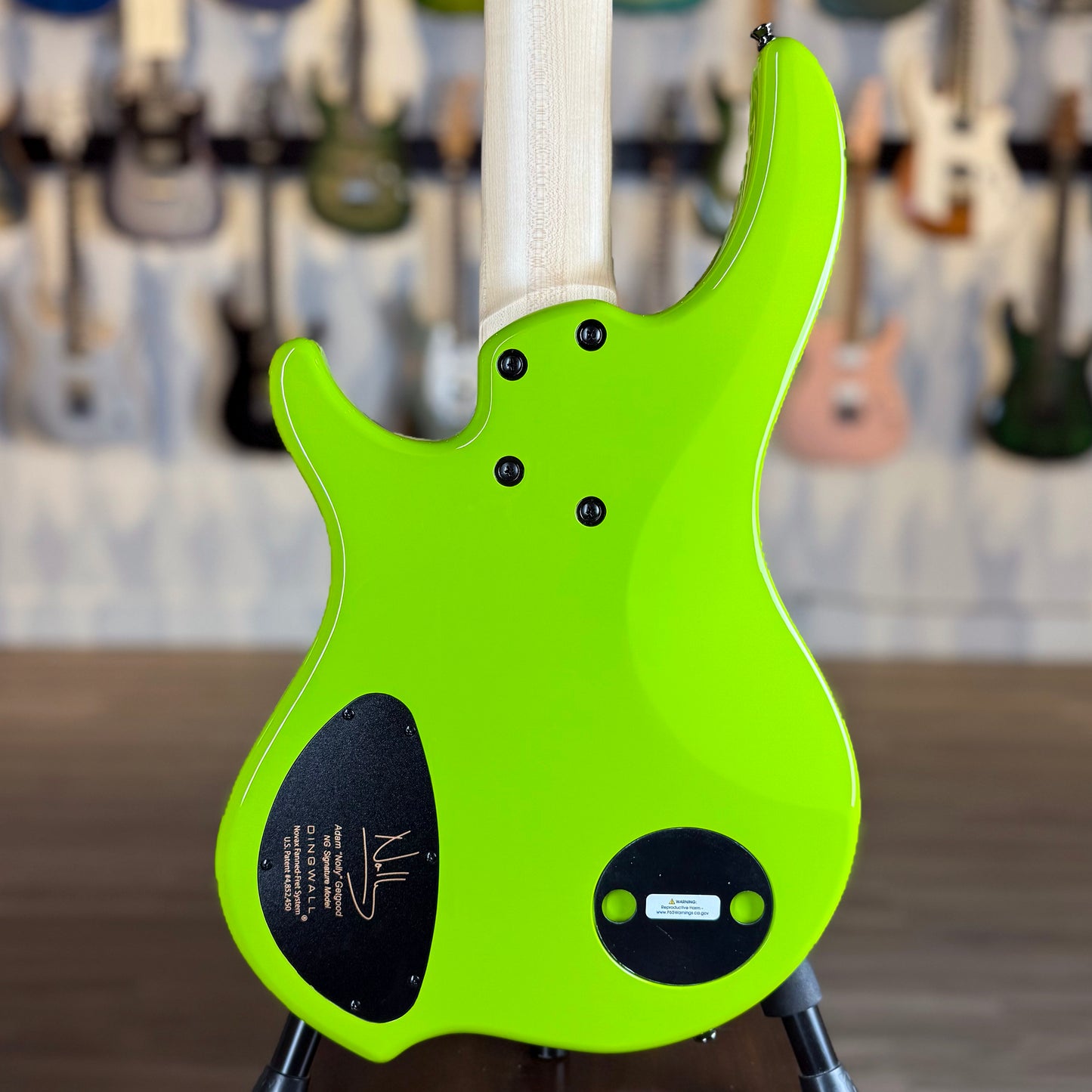 Dingwall Guitars Adam "Nolly" Getgood NG Signature 5 String | Gloss Ferrari Green