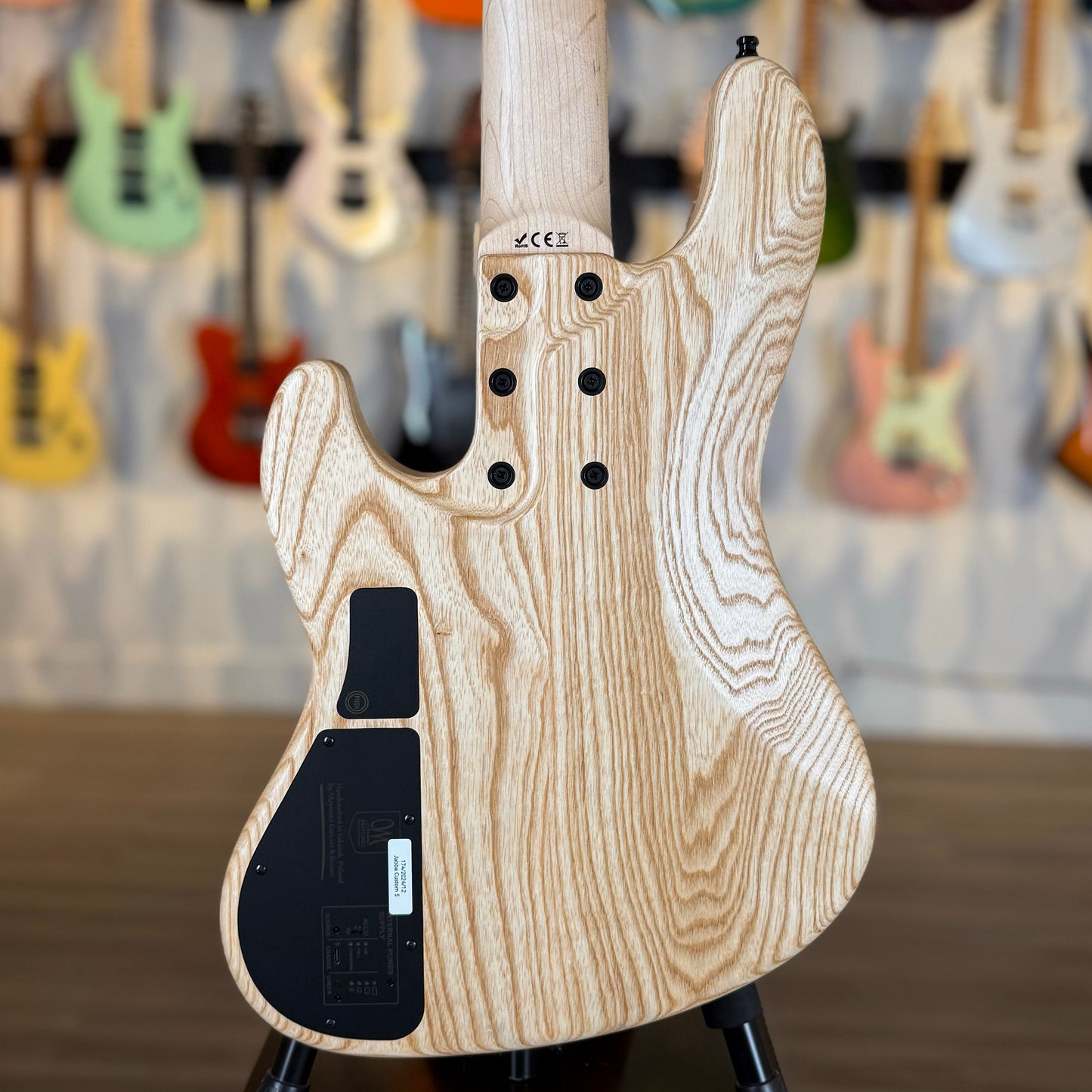 Mayones Jabba Custom 5 | Antique Red Raw