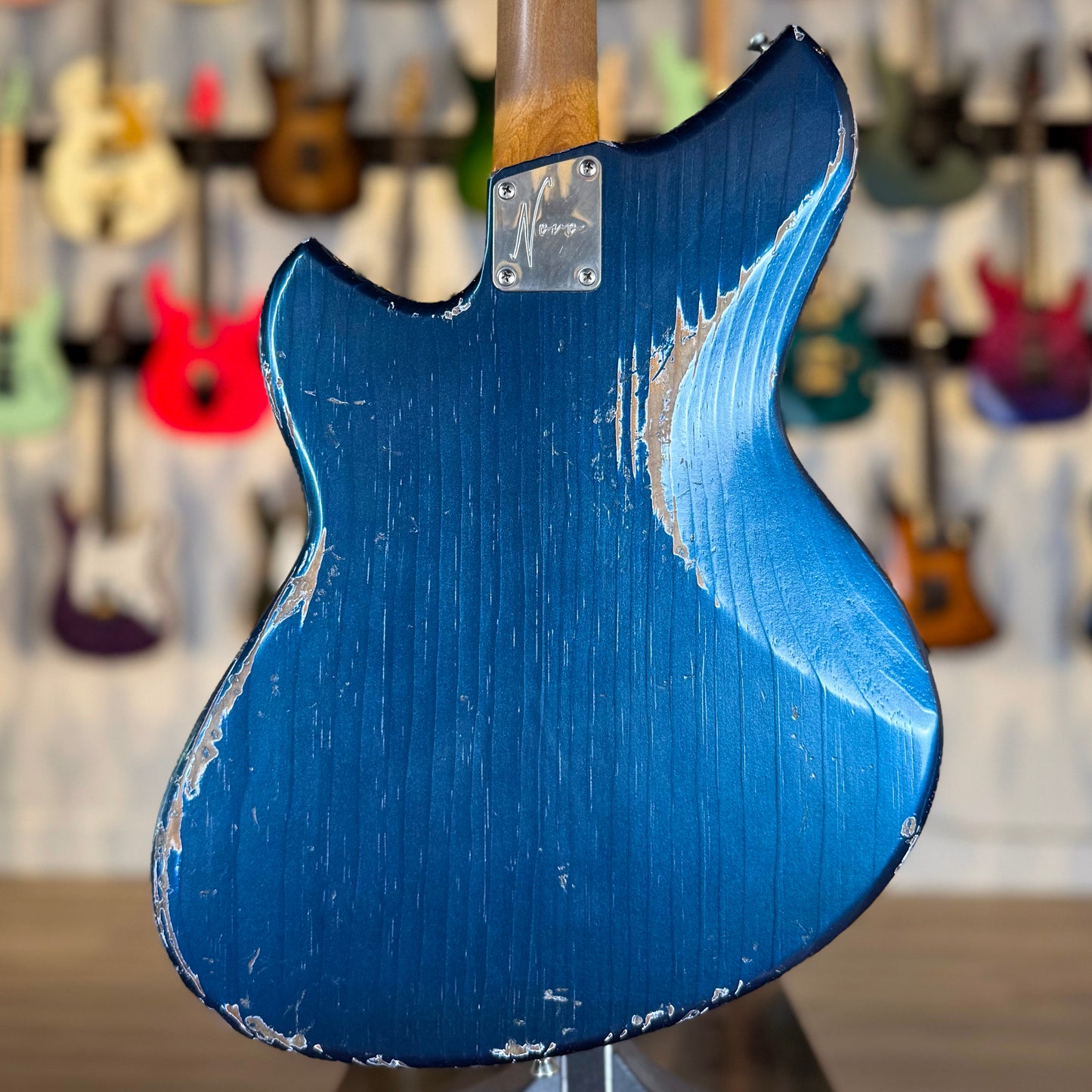 Novo Guitars Serus J Custom | Lake Como Blue