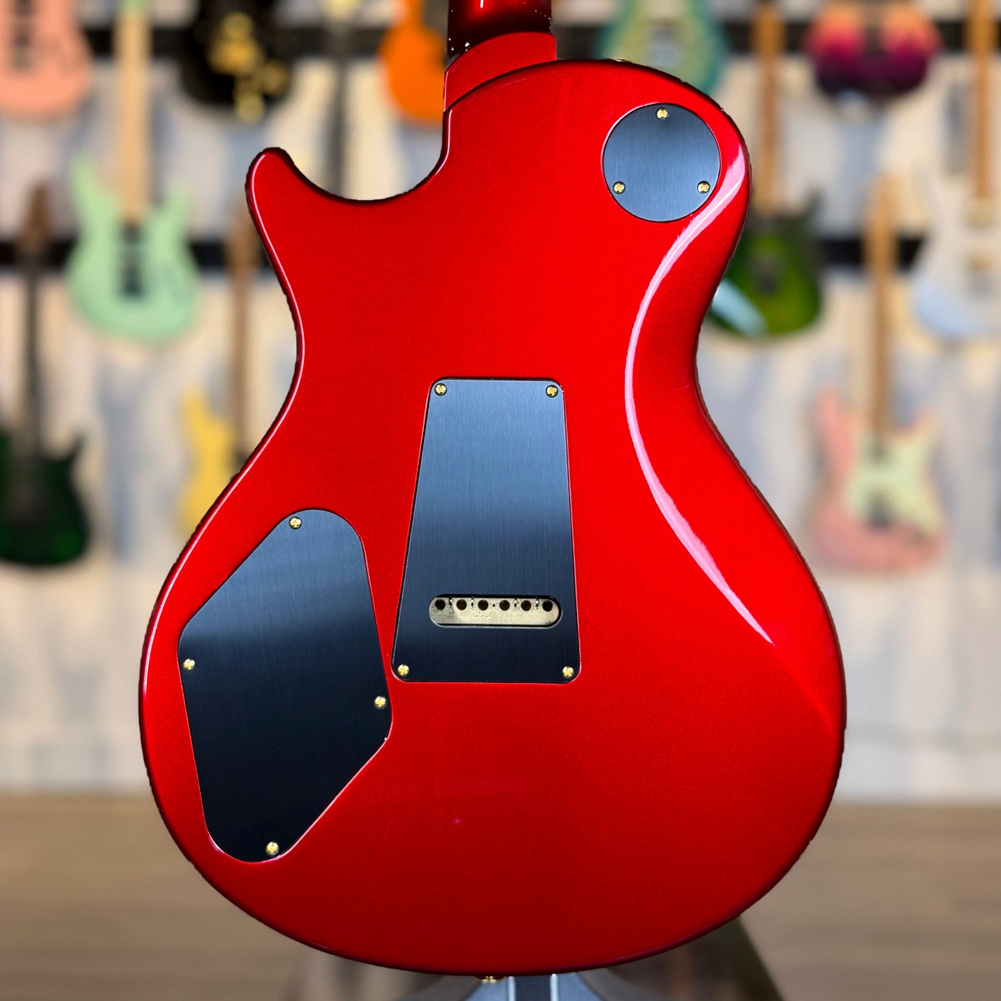 PRS Mark Tremonti Signature "10 Top" Sprayer's Choice | Charcoal Cherry Burst/Candy Apple Red Back