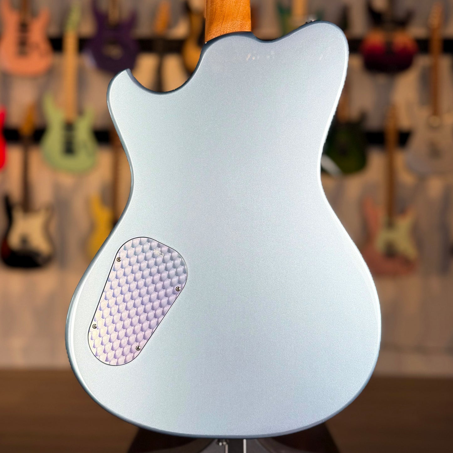 Powers Electric A-Type | Silver Blue Metallic