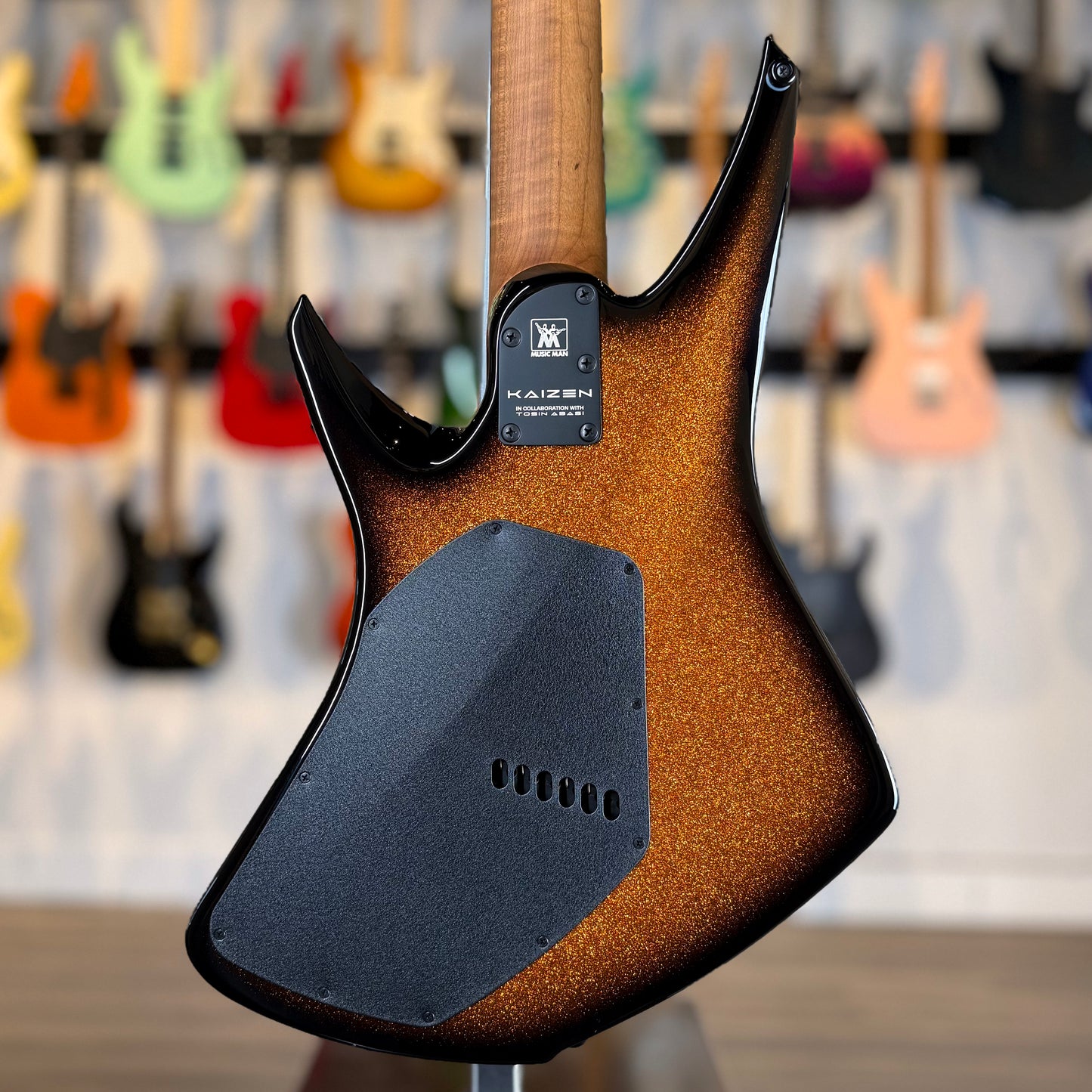 Ernie Ball Music Man Kaizen 7 | Ember Burst