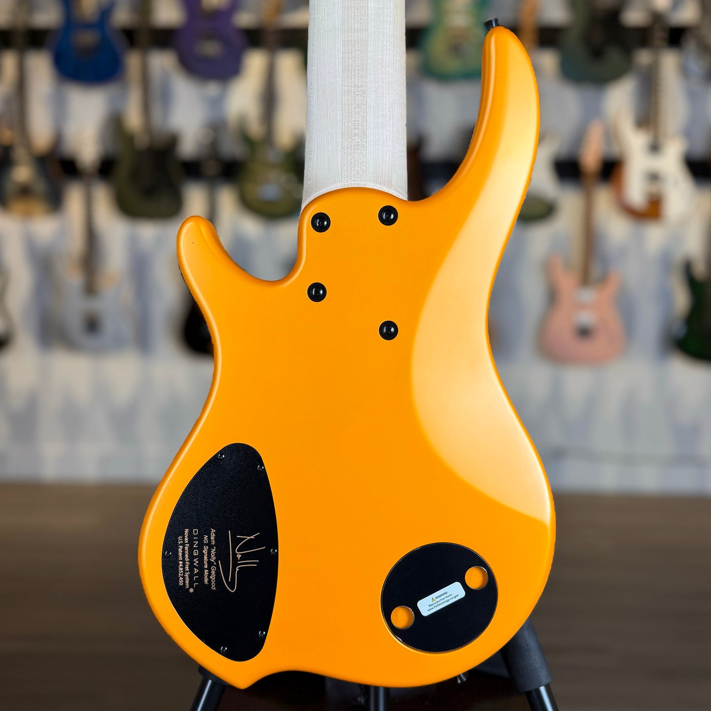 Dingwall Guitars Adam "Nolly" Getgood NG Signature 6 String | Lamborghini Orange (Limited Edition)