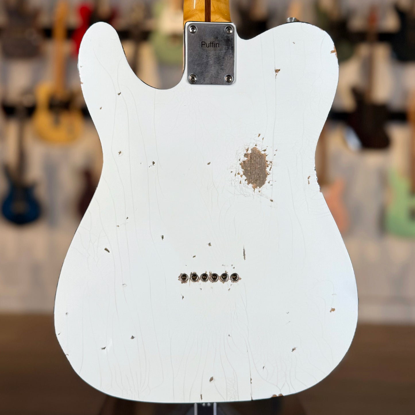 LSL Instruments T Bone | Vintage White Double Bound (Pre-Owned)