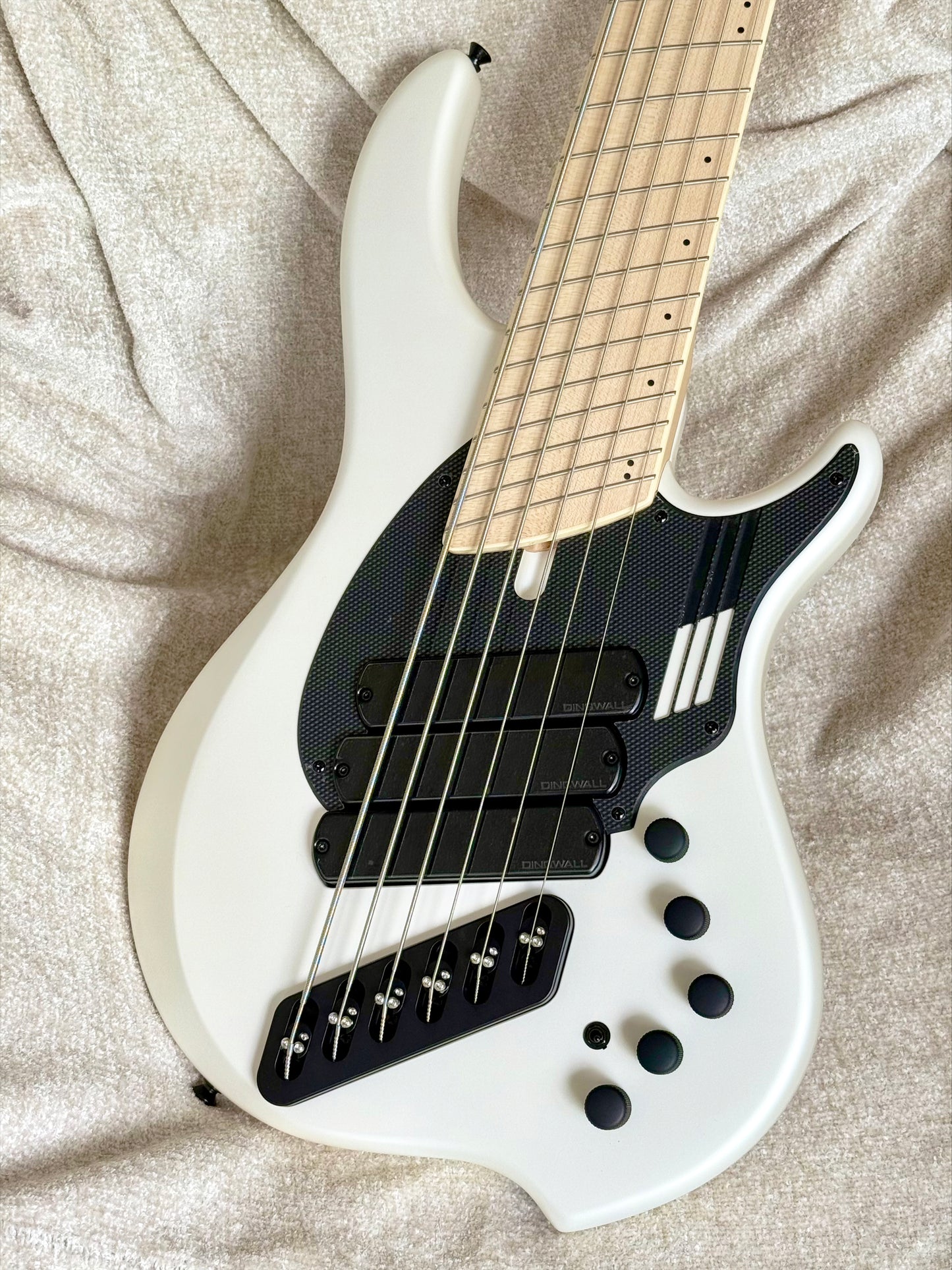 Dingwall Guitars Adam "Nolly" Getgood NG Signature 6 String | Matte Ducati Pearl White