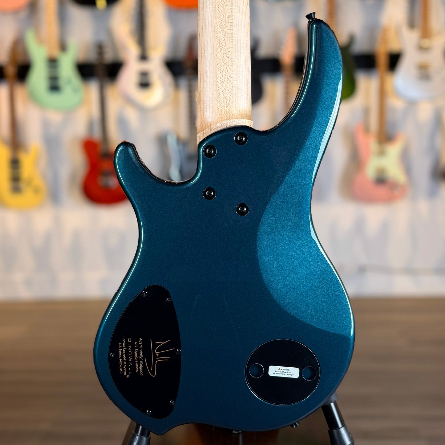 Dingwall Guitars Adam "Nolly" Getgood NG Signature 5 String | Black Forrest Green Gloss