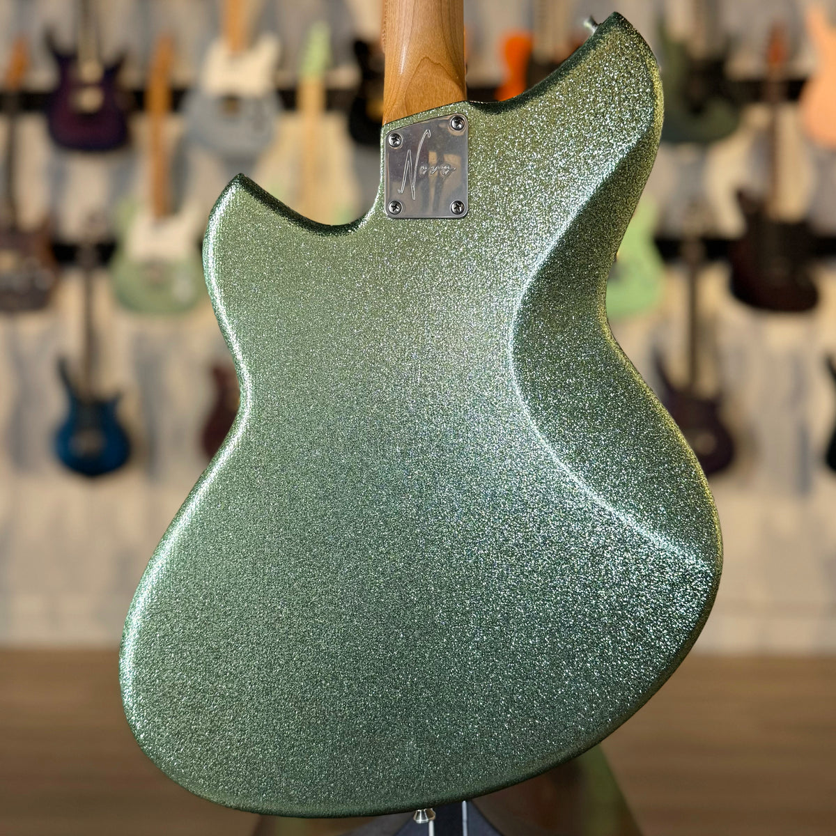 Novo Guitars Serus J Custom | Coke Bottle Green Sparkle