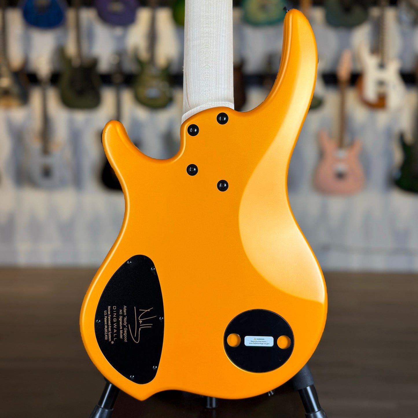 Dingwall Guitars Adam "Nolly" Getgood NG Signature 5 String | Lamborghini Orange (Limited Edition)