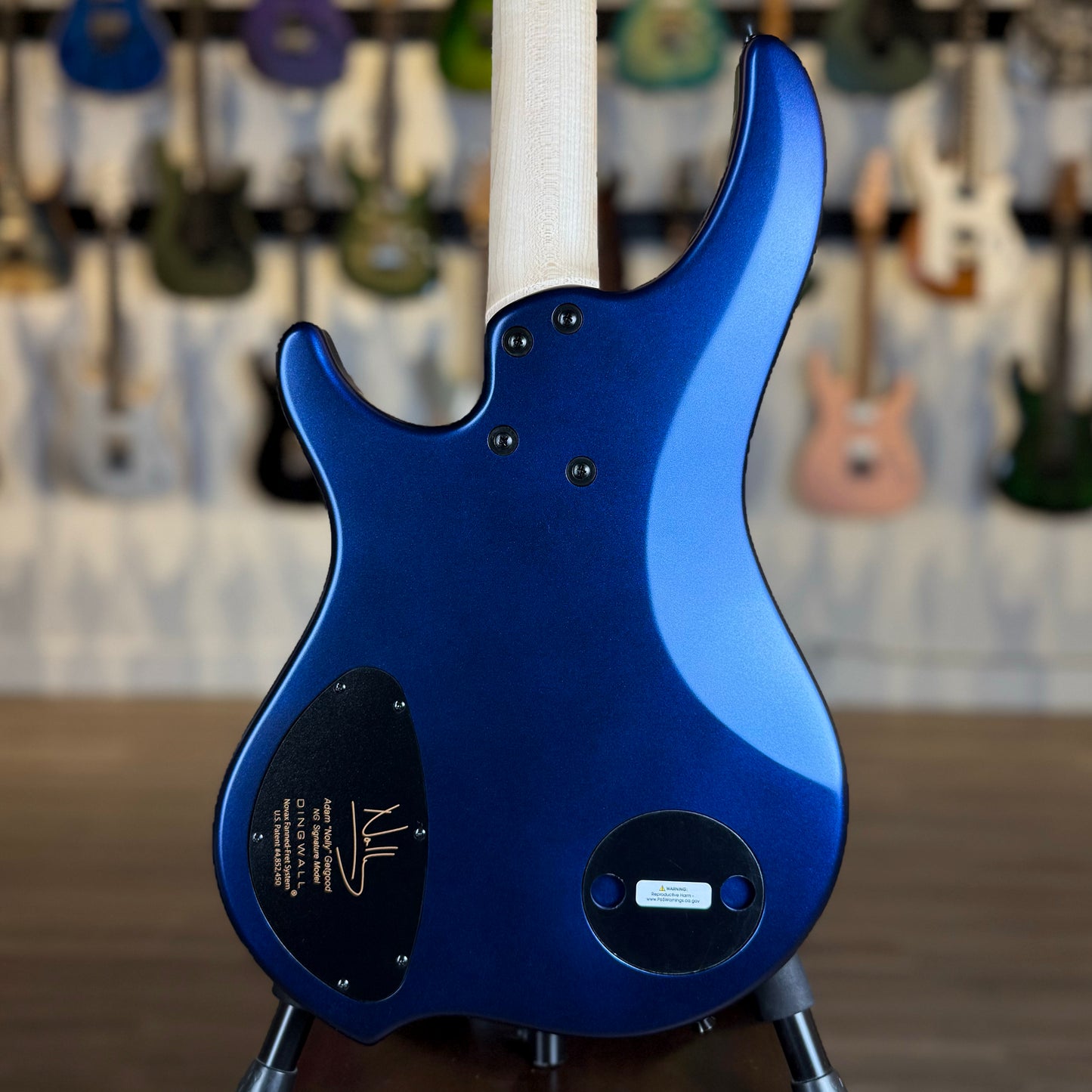 Dingwall Guitars Adam "Nolly" Getgood NG Signature 4 String | Matte Blue To Purple Colorshift (Canada Exclusive Limited Edition)