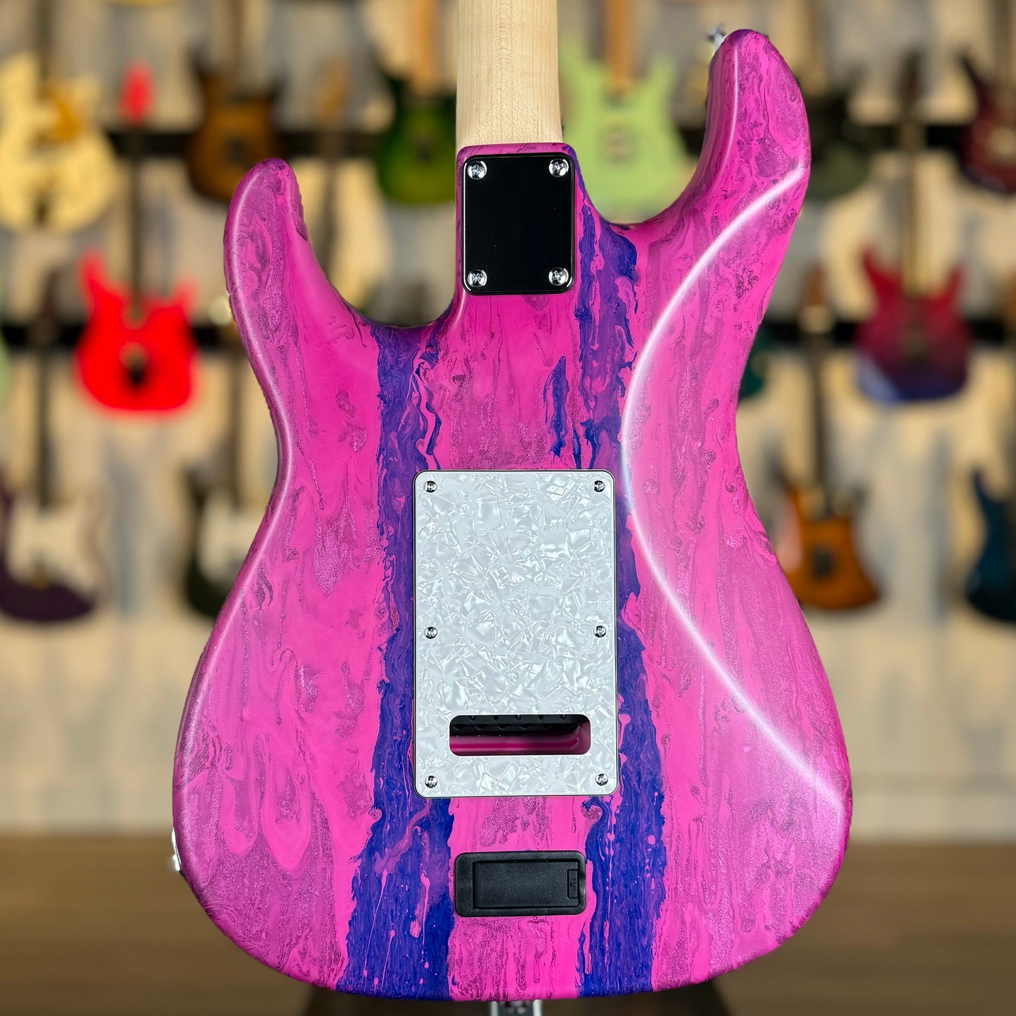 James Tyler Guitars Studio Elite HDX | Trans Fuchsia Over Antarctic Smear
