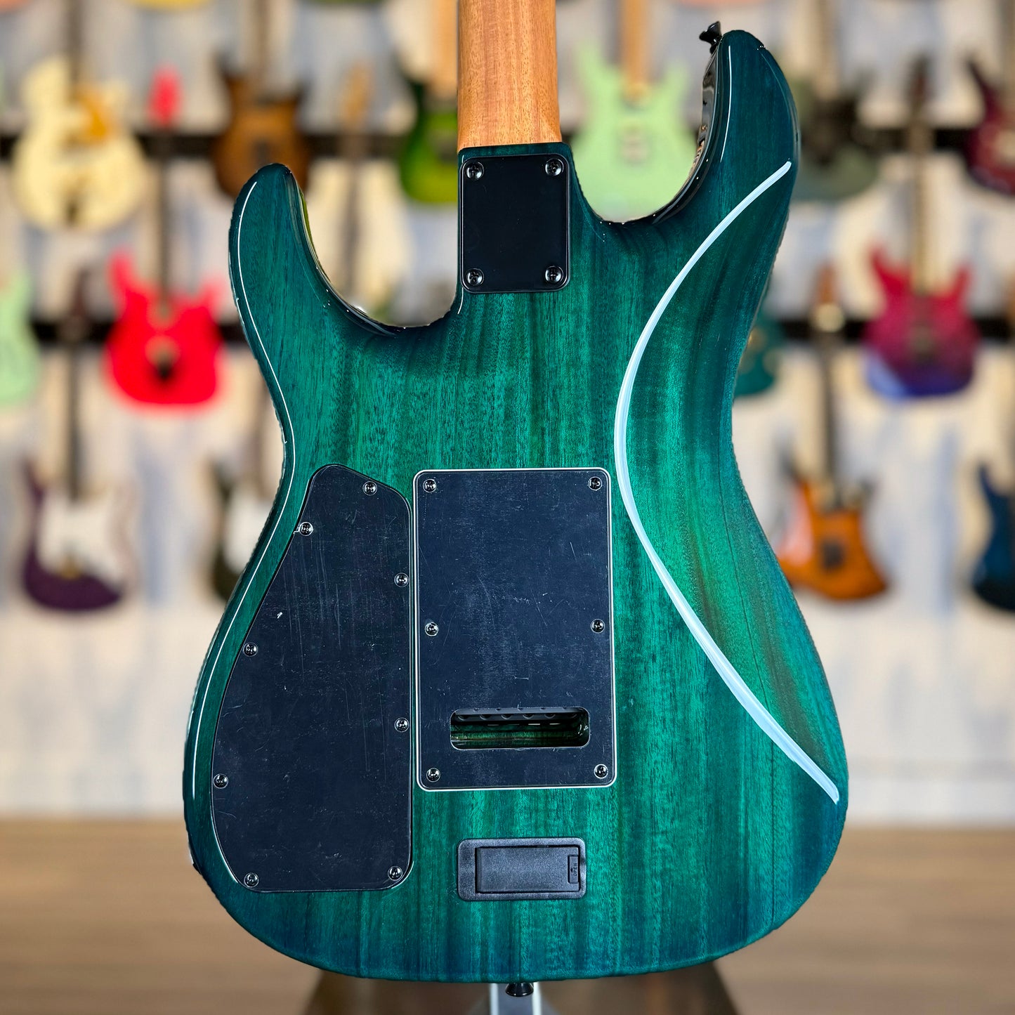 James Tyler Guitars Studio Elite HDX | Spalted Maple Transparent Teal Burst