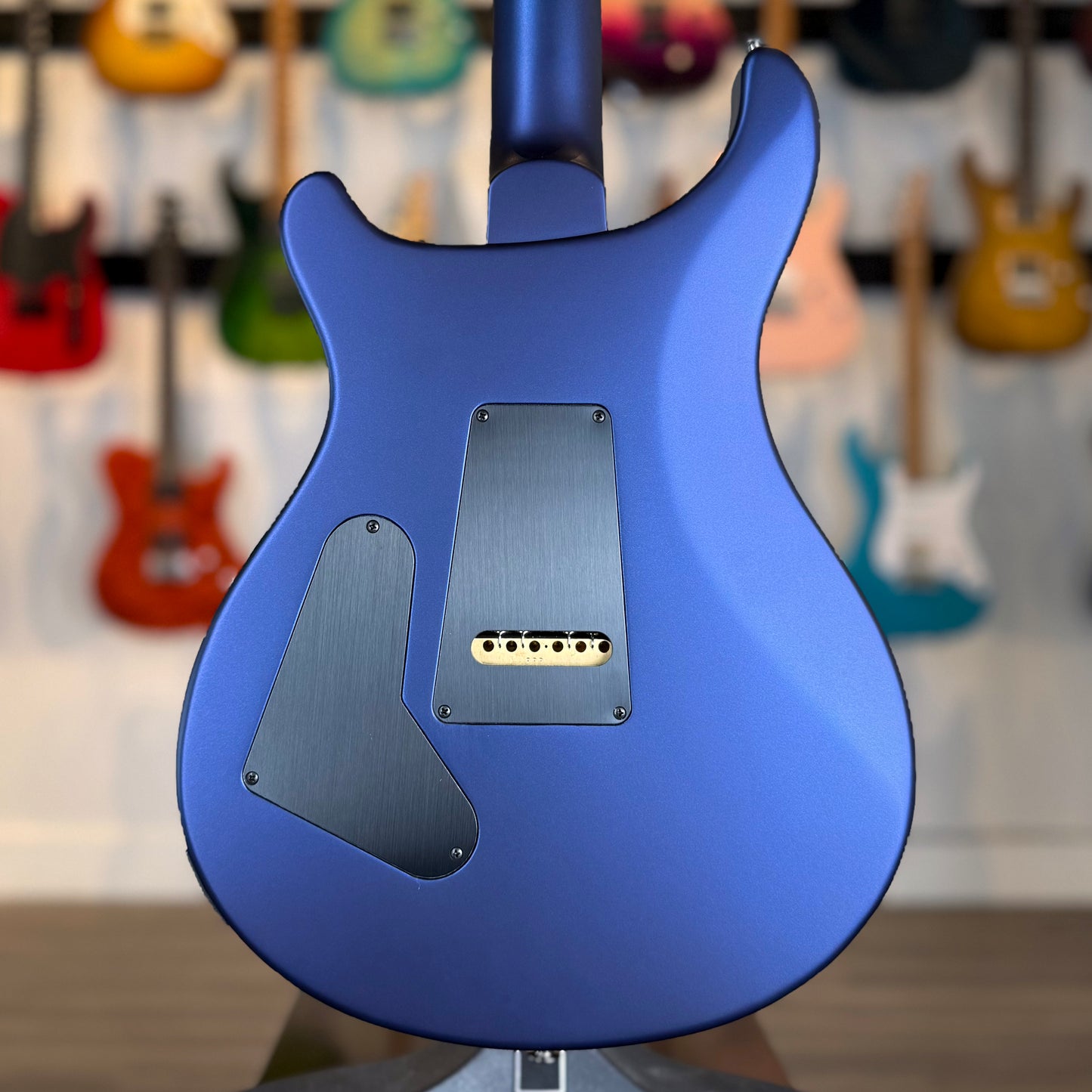 PRS 40th Anniversary Custom 24 Satin Limited Edition Sprayer's Choice | Trans Blue / Blueberry Satin