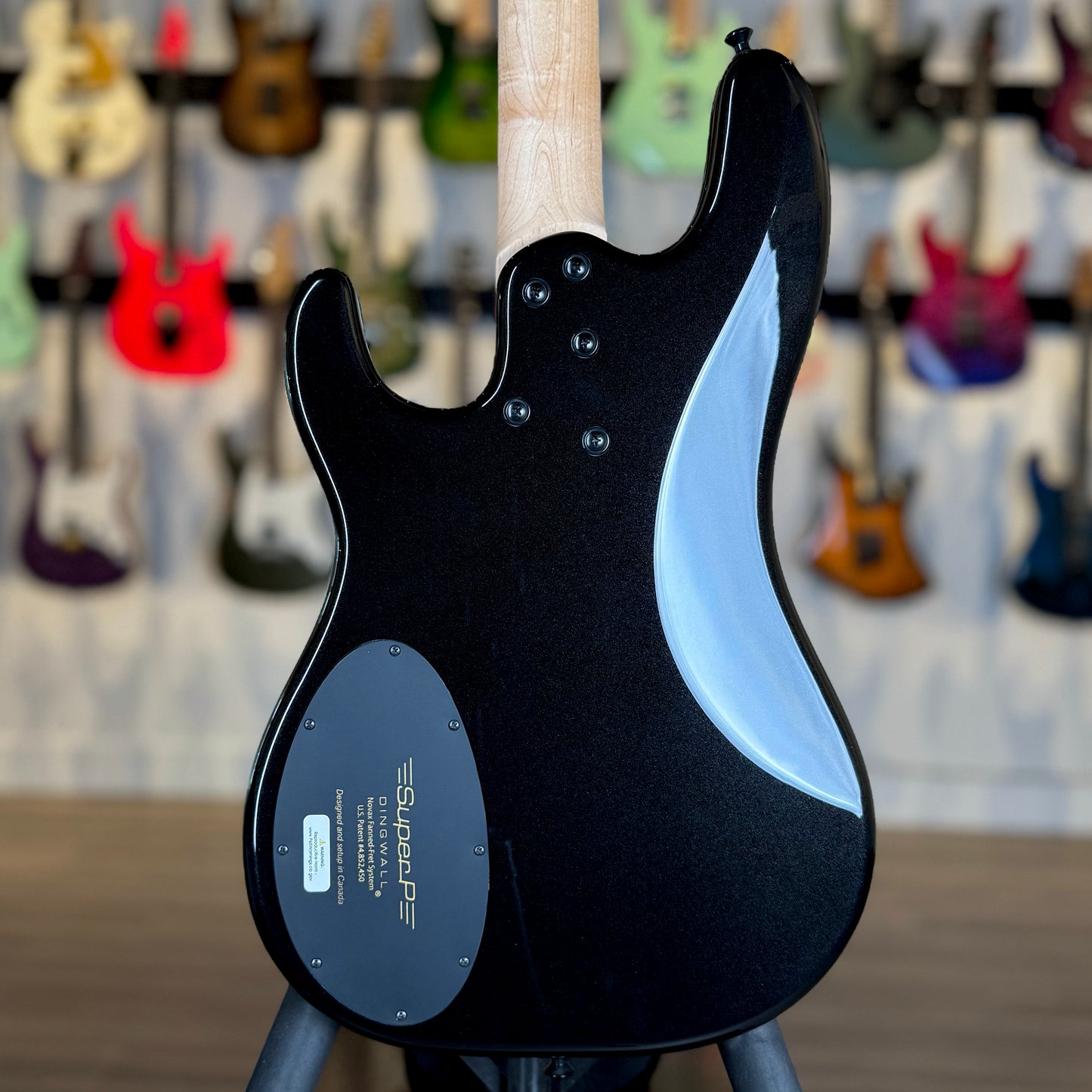 Dingwall Guitars SP1 4 String | Gloss Metallic Black
