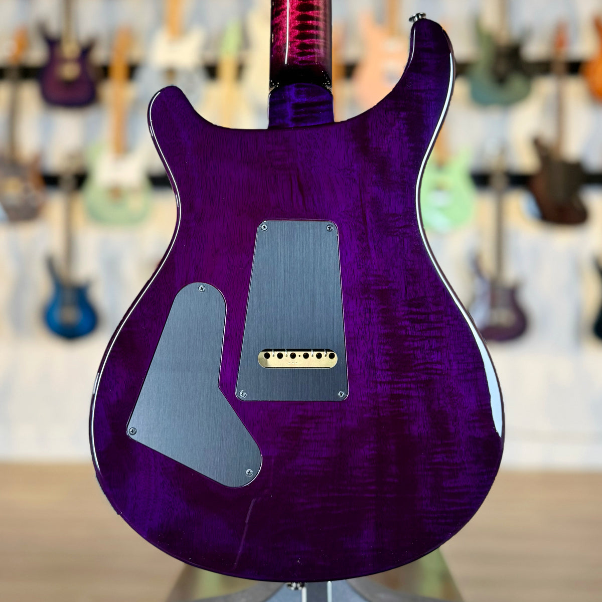 PRS Custom 24-08 DMO Limited Sprayer's Choice Wood Library | Magenta Purple Burst