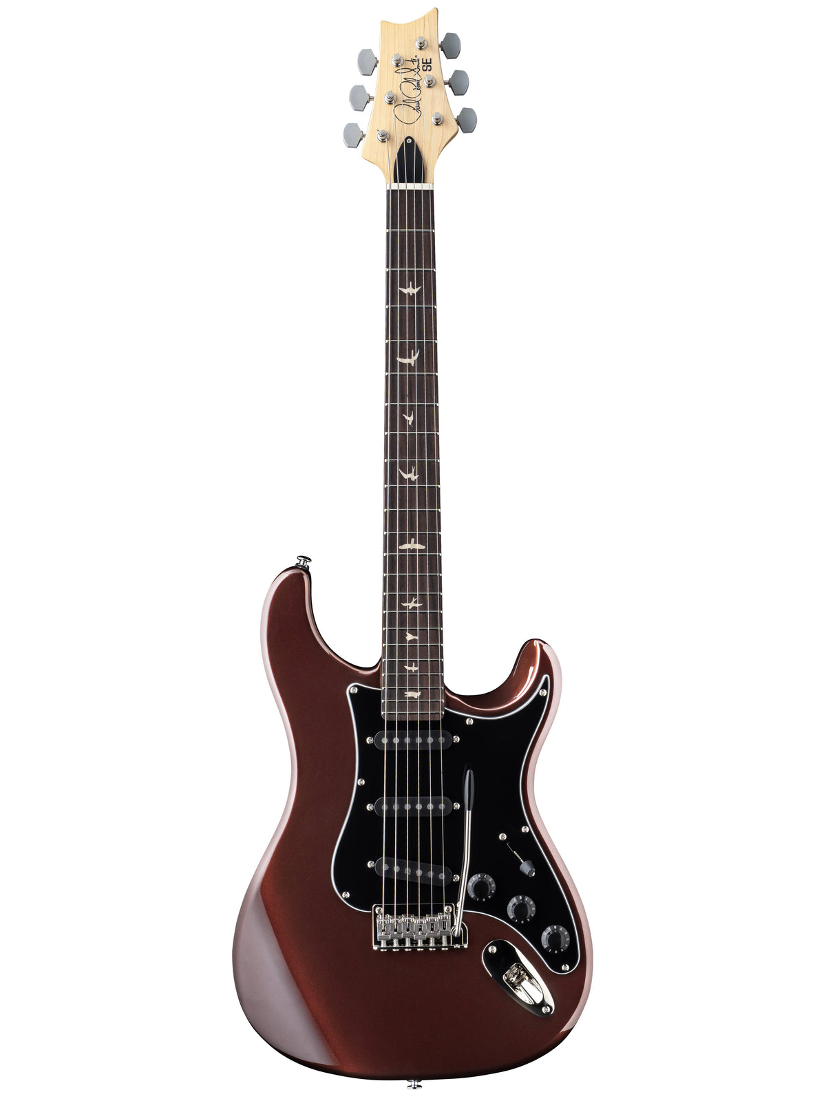 PRS SE Silver Sky Defender Limited Edition | Sedona Red