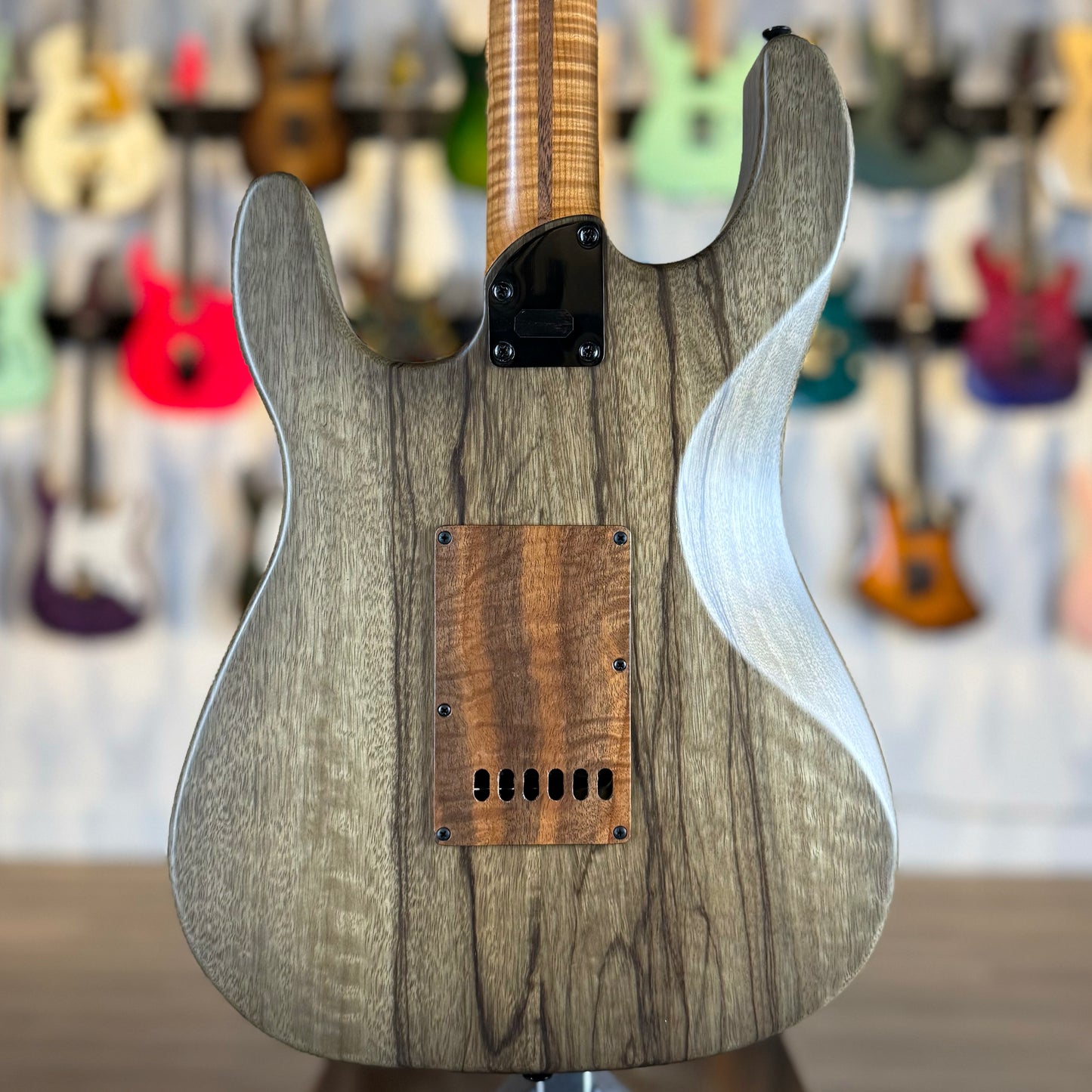 LSL Instruments Saticoy 24 DX HH  | Spalted Maple Charcoal Burst Satin