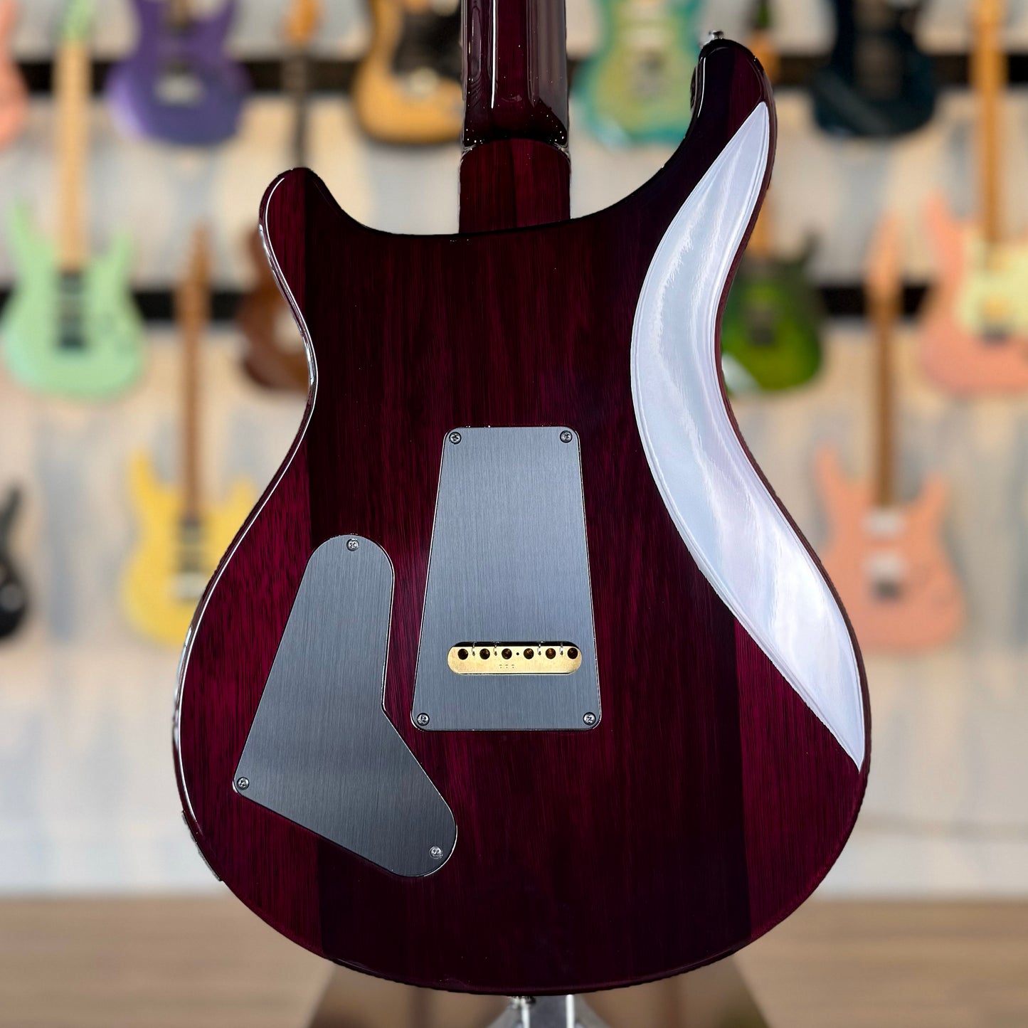 PRS 40th Anniversary Special Semi Hollow Wood Library "Artist Top" | Custom Purple Microburst