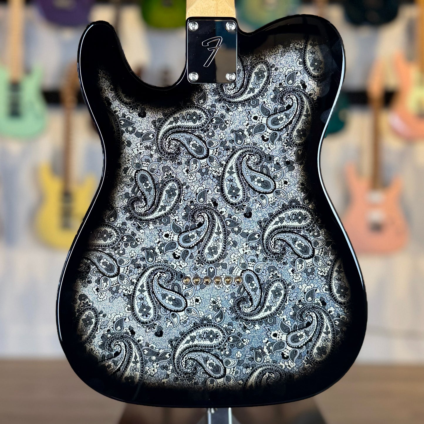 Fender Limited Edition Telecaster Japan Exclusive  | Black Paisley
