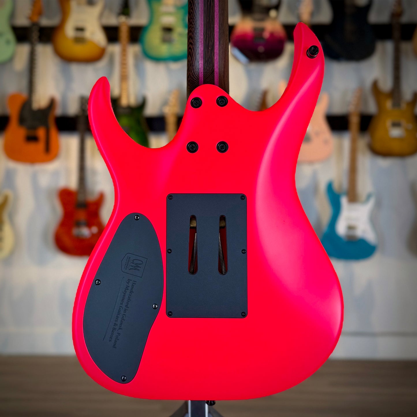 Mayones Duvell Elite PRO 6 | Monolith Custom Color Retina Burning Red