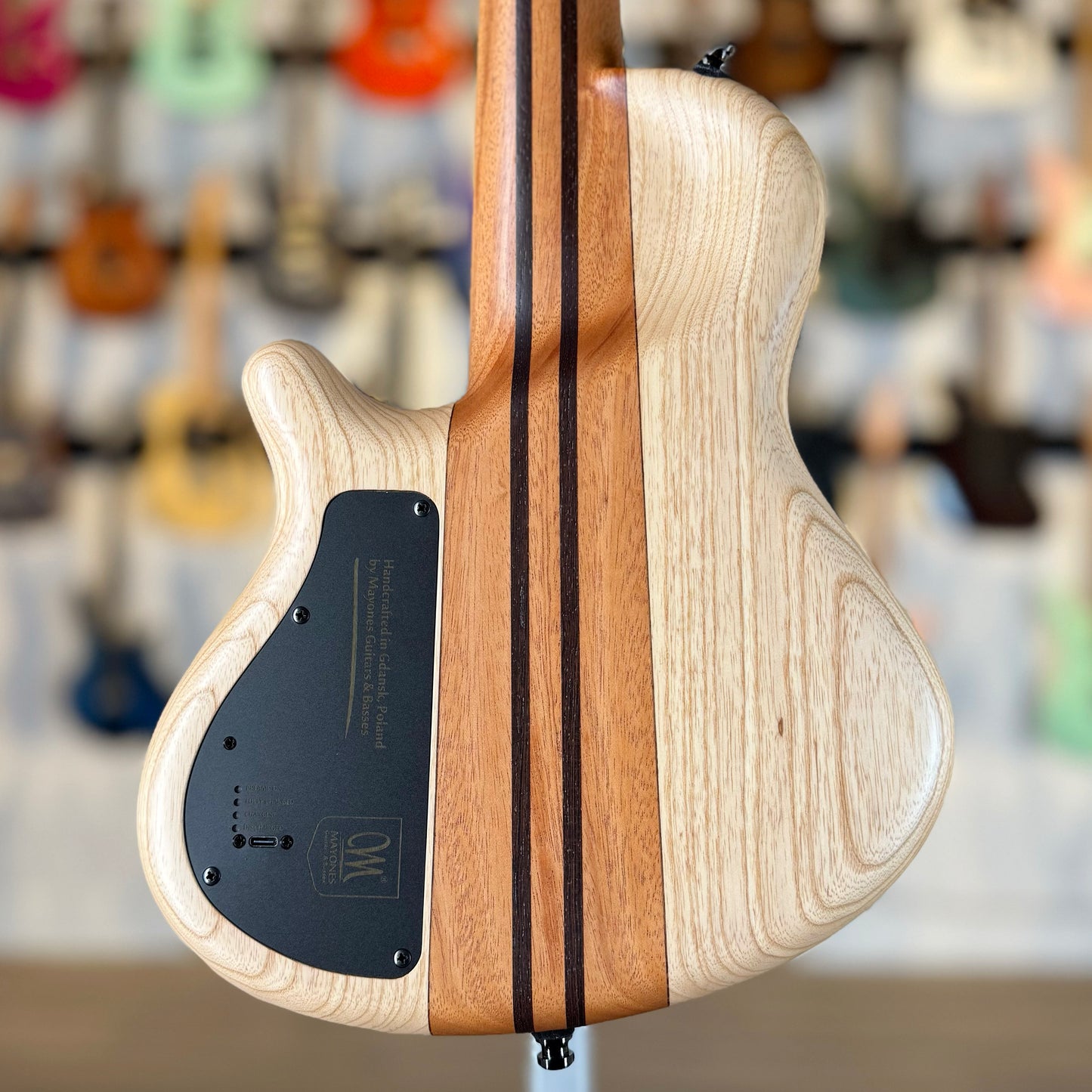 Mayones Cali 4 | Amber Olive Burst Custom Color
