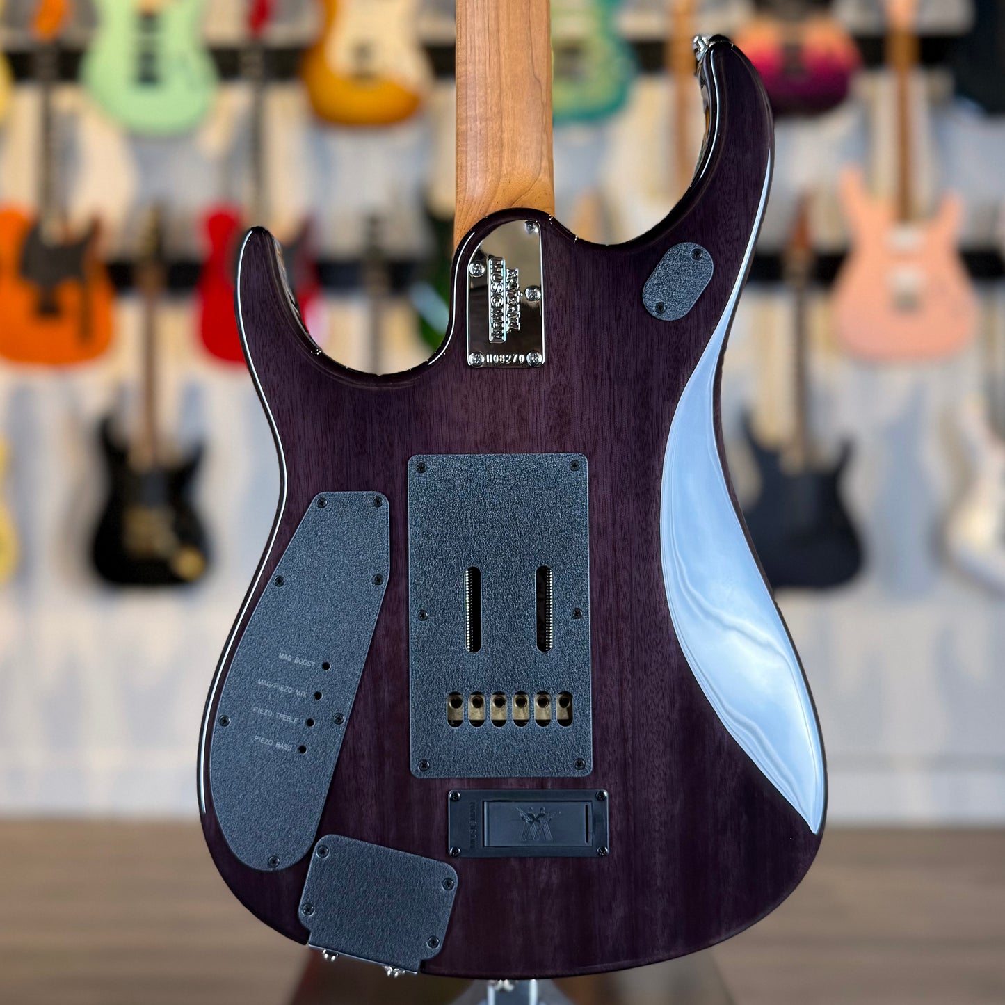 Ernie Ball Music Man JP15 | Custom Blackberry Quilt - 1 of 1