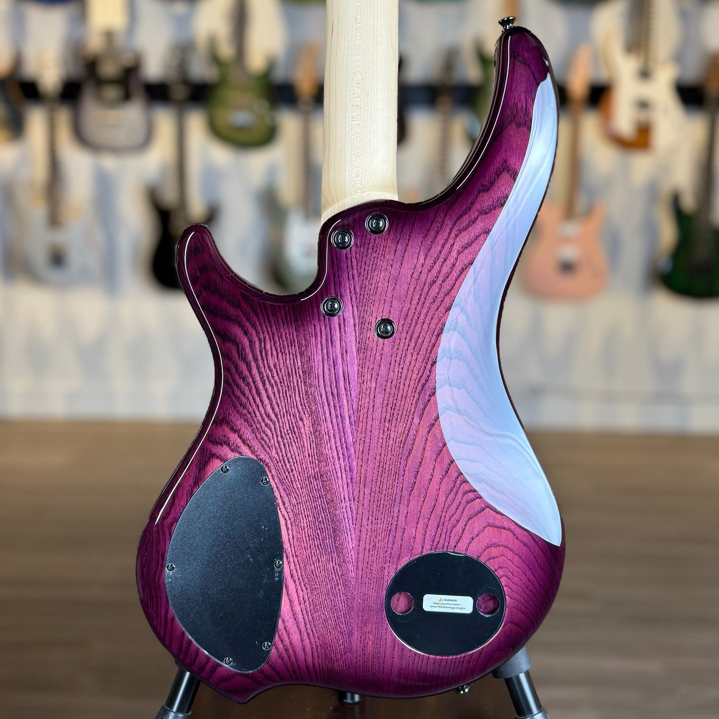 Dingwall Guitars Combustion C3 4 String | Ultravioletburst Quilt