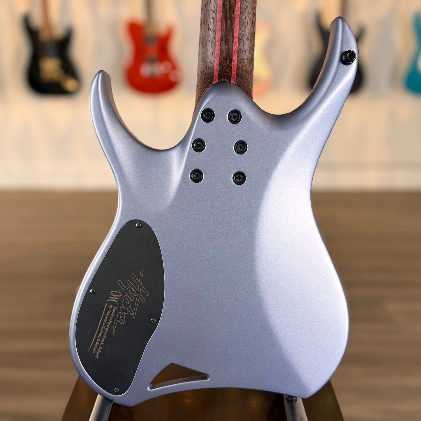 Mayones Hydra Elite 7 | Slate Blue Gray Satin Monolith Custom Color