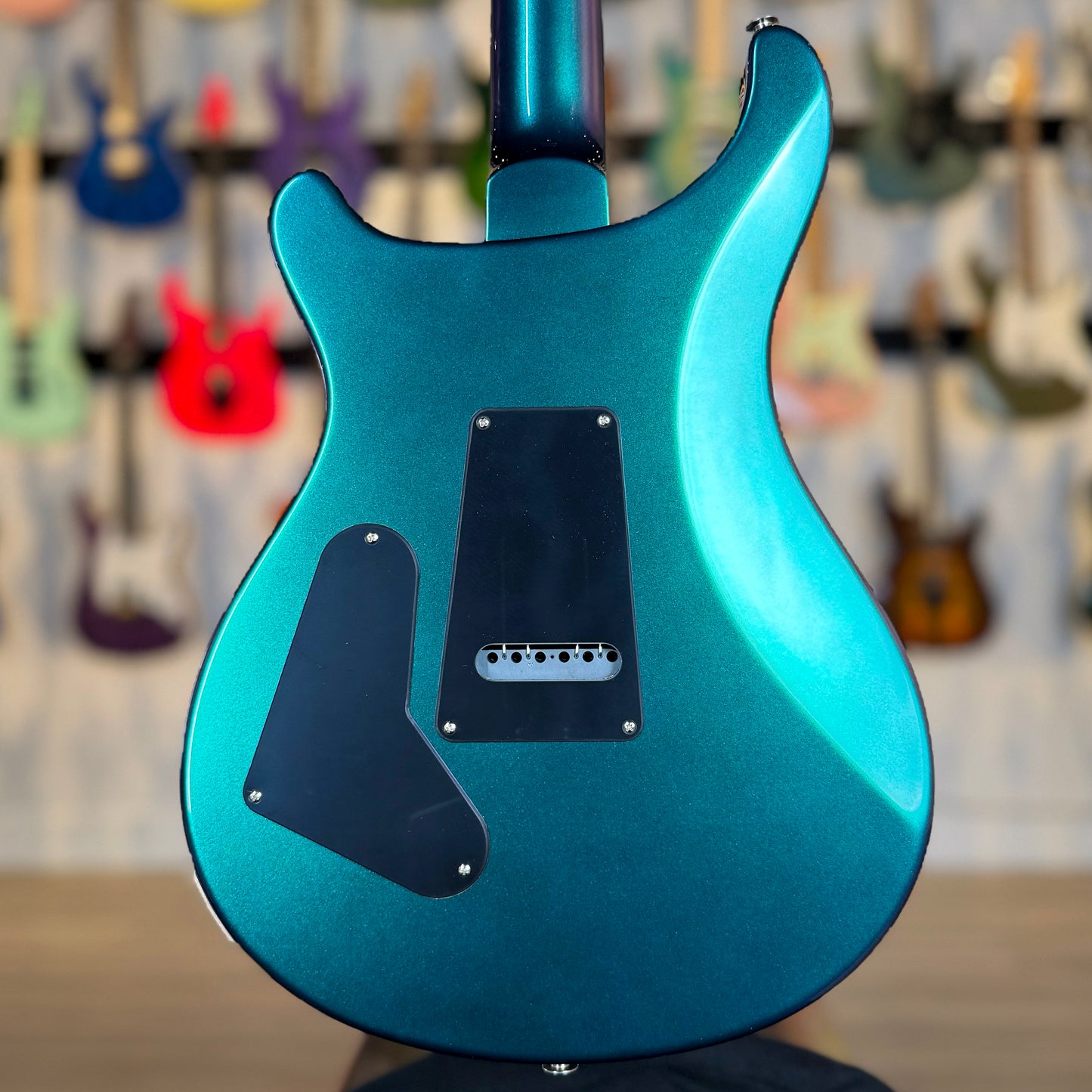 PRS S2 Custom 24-08 Sprayer's Choice | Green to Purple Teardrop Burst Colorshift