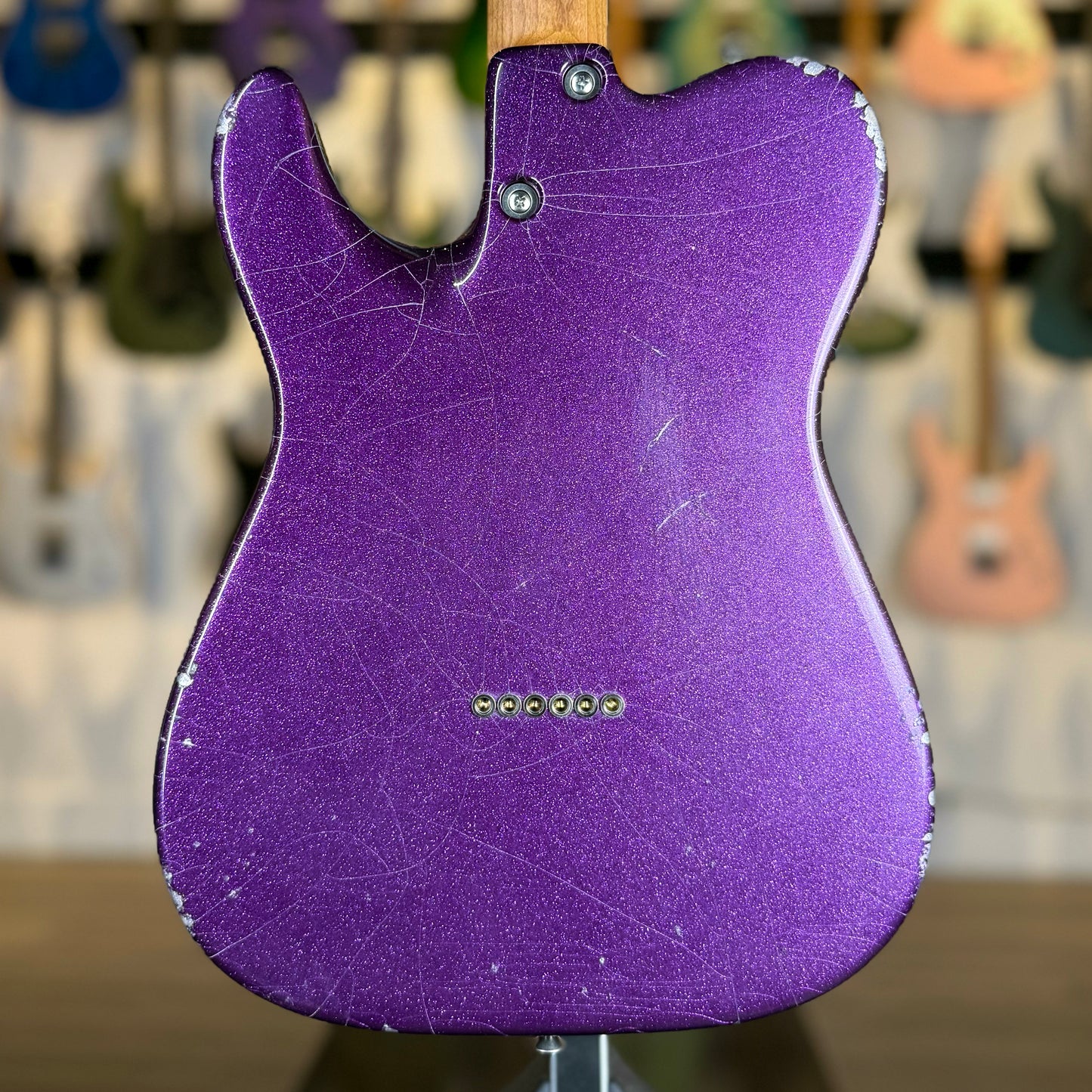 Tom Anderson T Classic | Big Sparkle Purple In-Distress Level 2