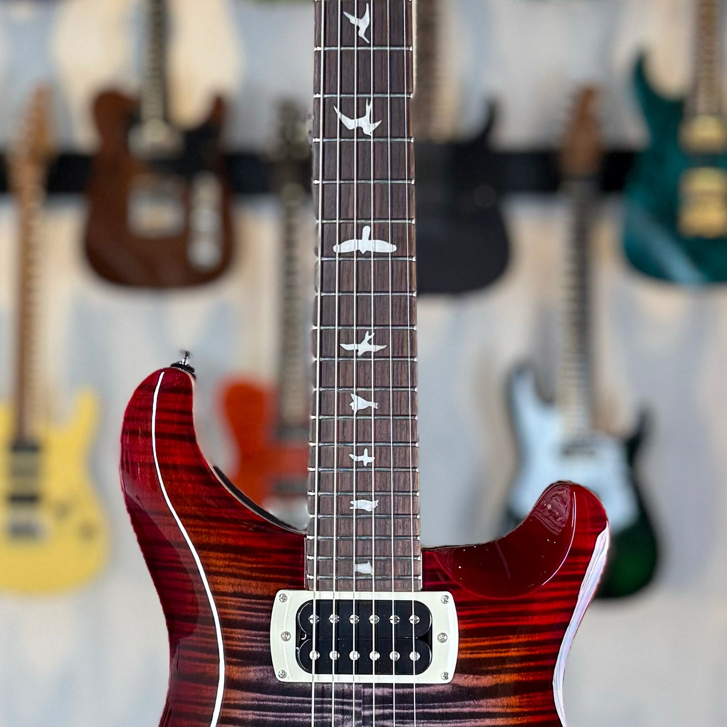PRS SE Custom 24 | Charcoal Cherry Burst