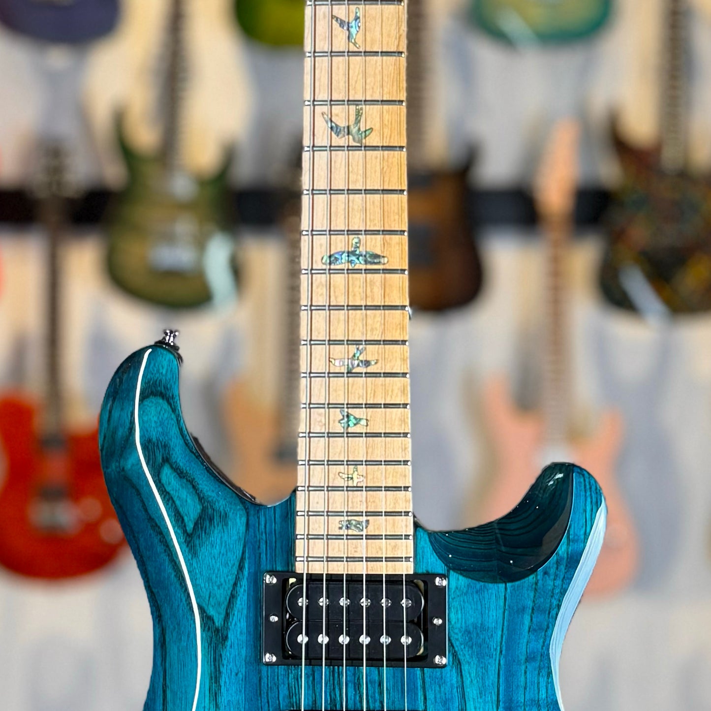 PRS SE Swamp Ash Special | Iri Blue