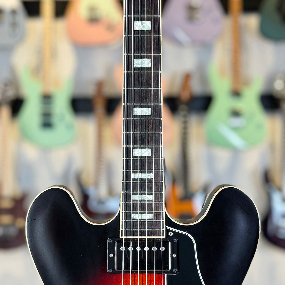Gibson Memphis ES-335 Satin Limited Edition | Sunset Burst
