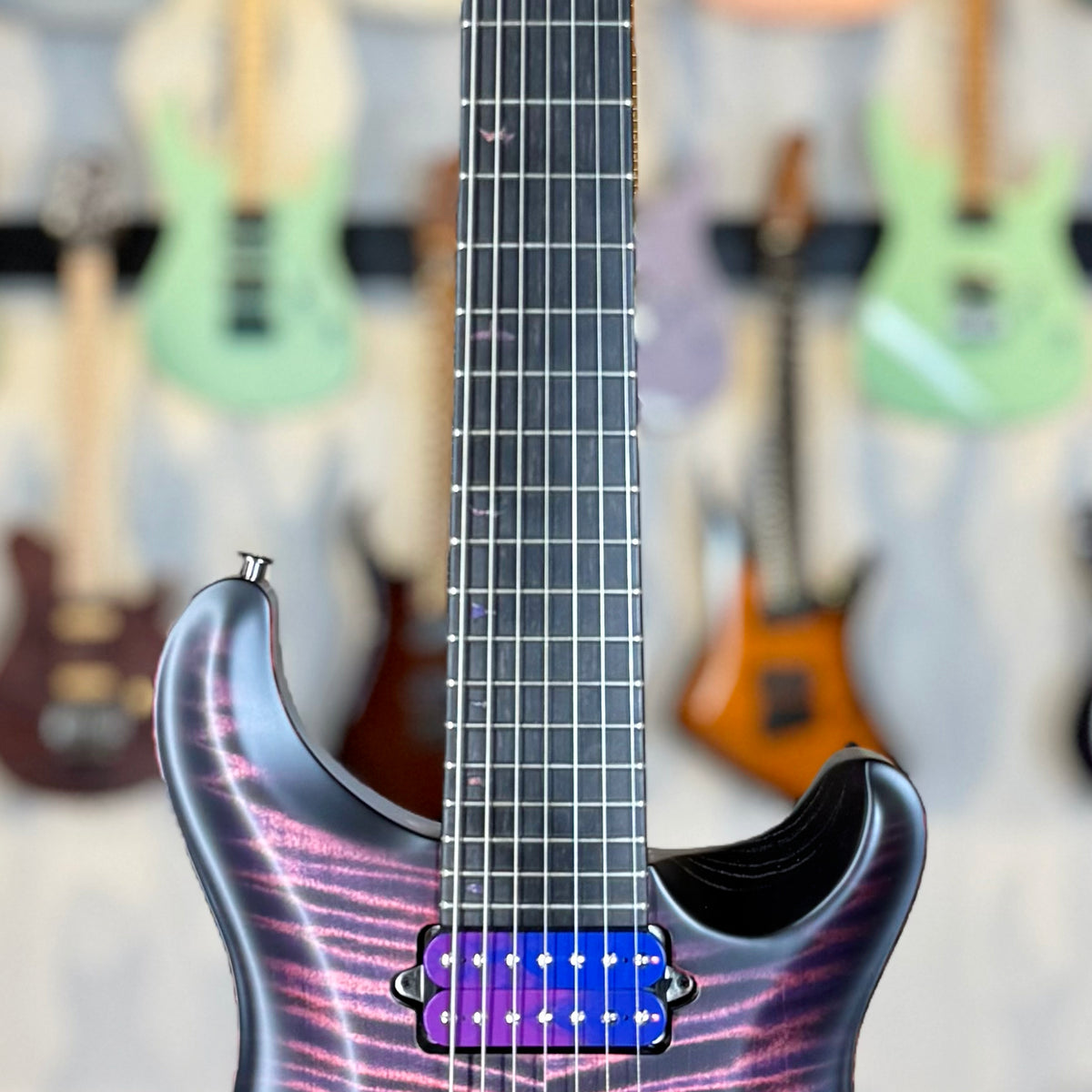 PRS Private Stock Custom 24 7 String | Ultraviolet Smokeburst