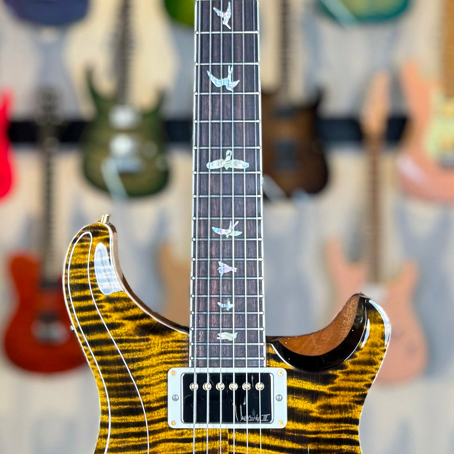 PRS McCarty "10 Top" | Yellow Tiger