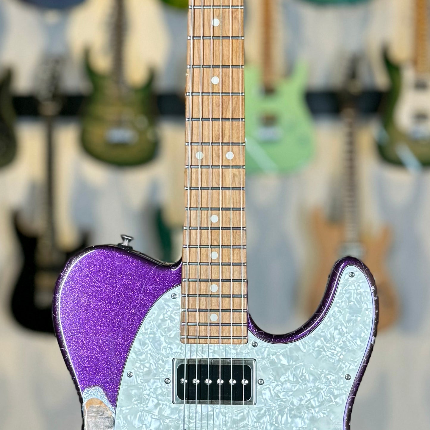 Tom Anderson T Classic | Big Sparkle Purple In-Distress Level 2