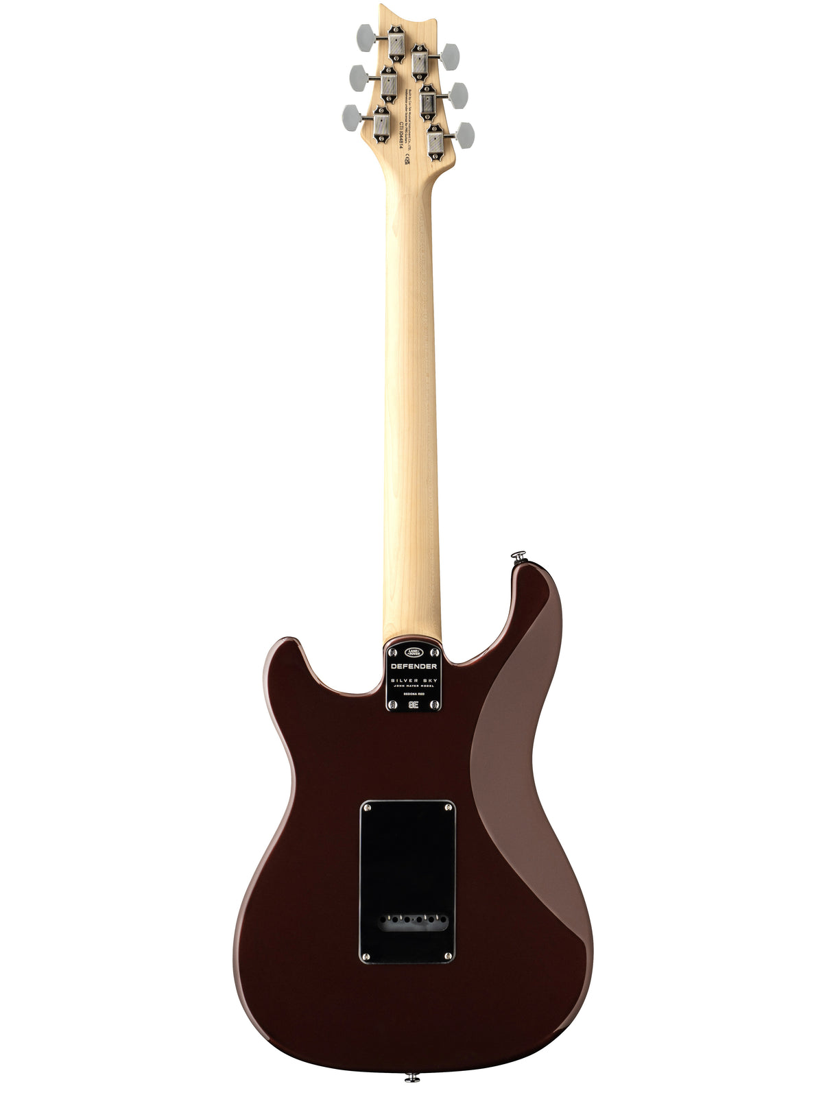 PRS SE Silver Sky Defender Limited Edition | Sedona Red