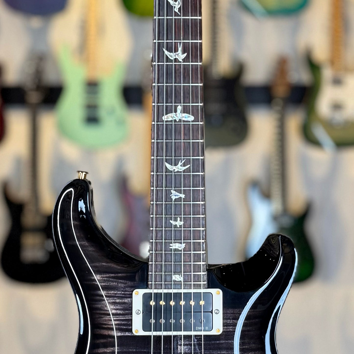 PRS Custom 24 "10 Top" | Purple Mist Wraparound Smokeburst