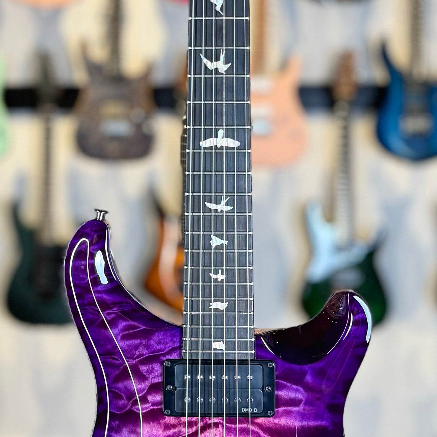PRS Custom 24 Artist Top Wood Library Sprayer's Choice | Orchid Glow