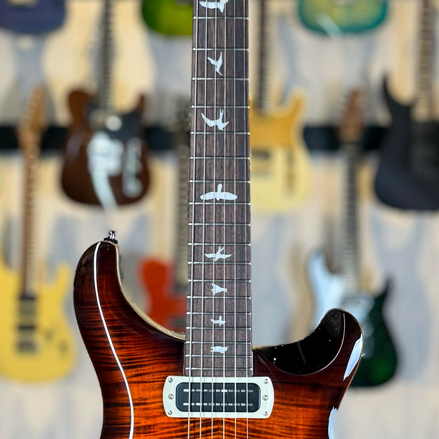 PRS SE Studio | Orange Tiger Smokeburst