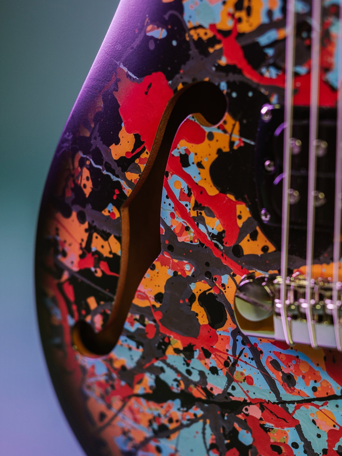PRS SE Ed Sheeran Cosmic Splash Limited Edition | Cosmic Splash