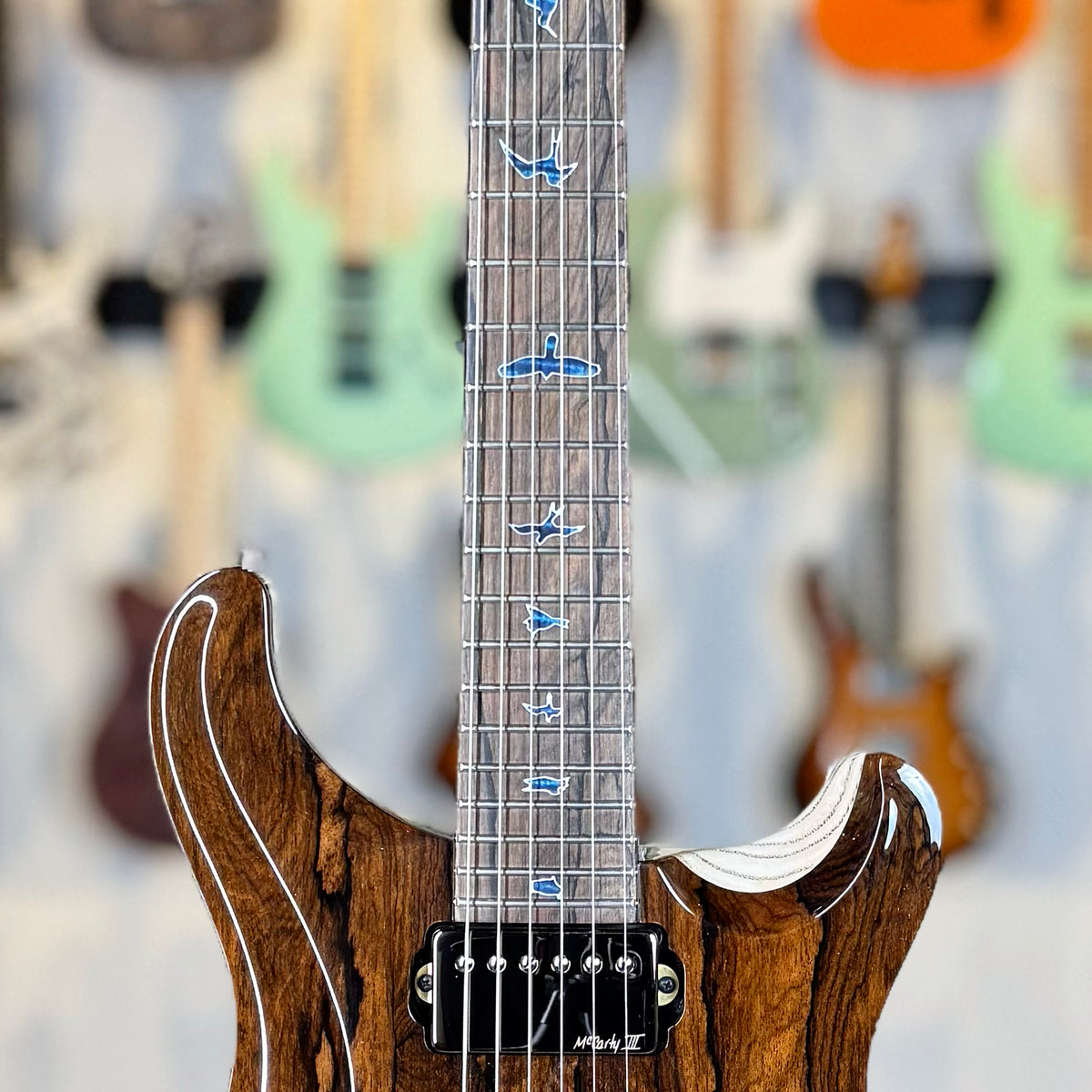 PRS Private Stock Custom 24 | Ziricote/Aqua Violet