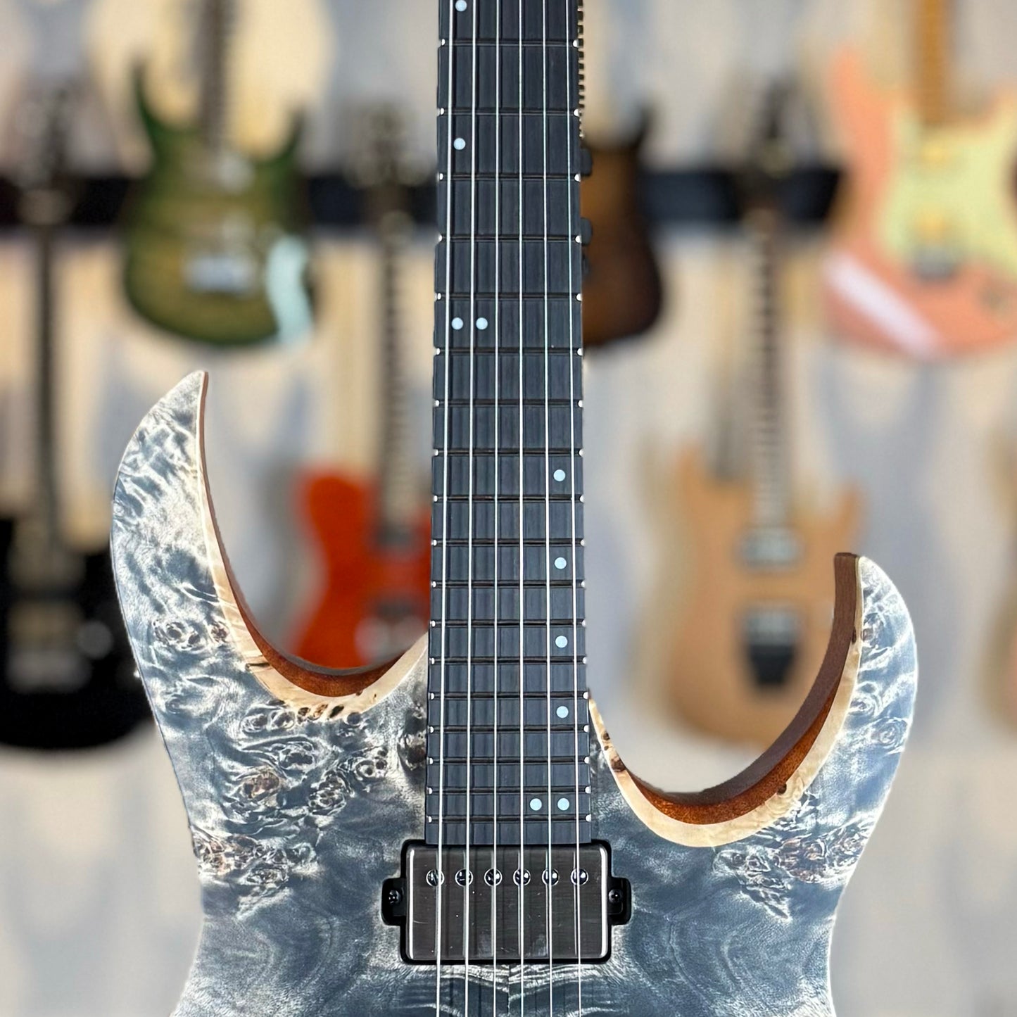 Mayones Duvell Elite 4Ever 6 | Trans Graphite Burst