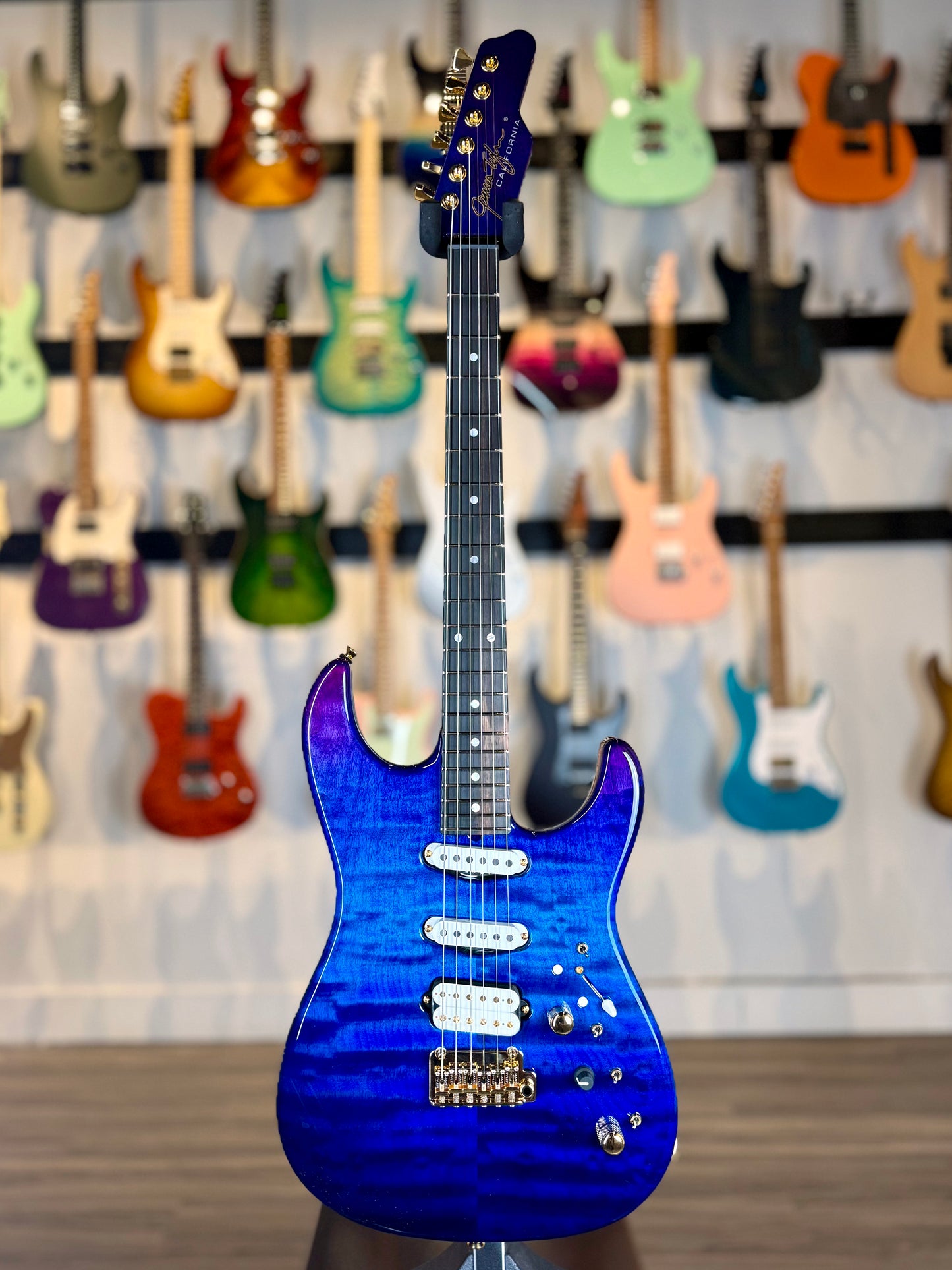 James Tyler Guitars Studio Elite | Transparent Tuckerburst