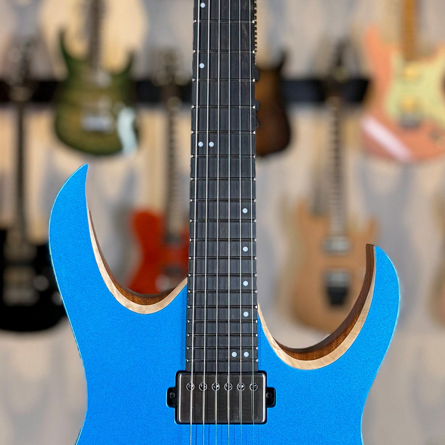 Mayones Duvell Elite 6 | Monolith Custom Ice Blue Metallic
