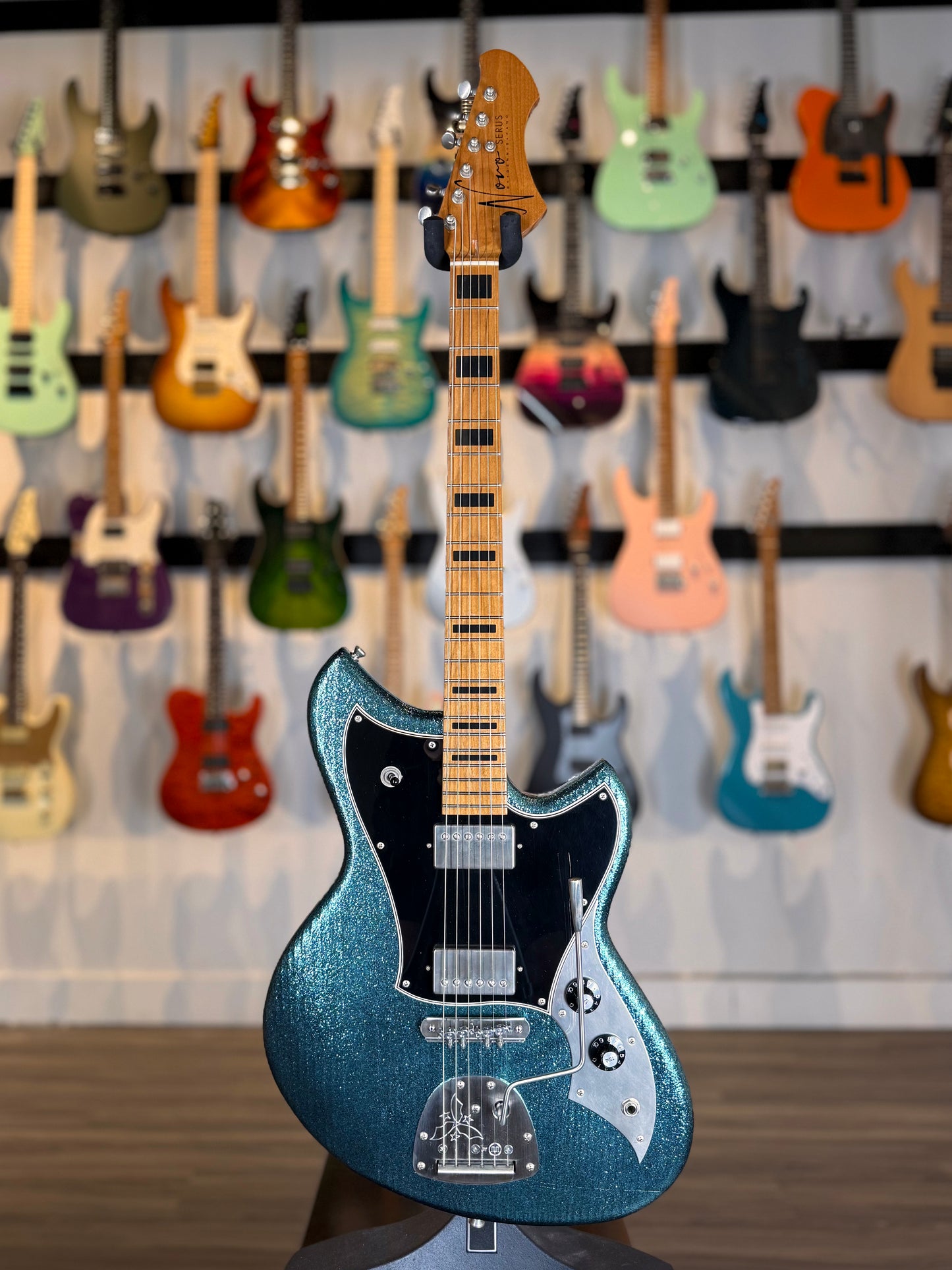 Novo Guitars Serus J HH Custom | Merman Sparkle
