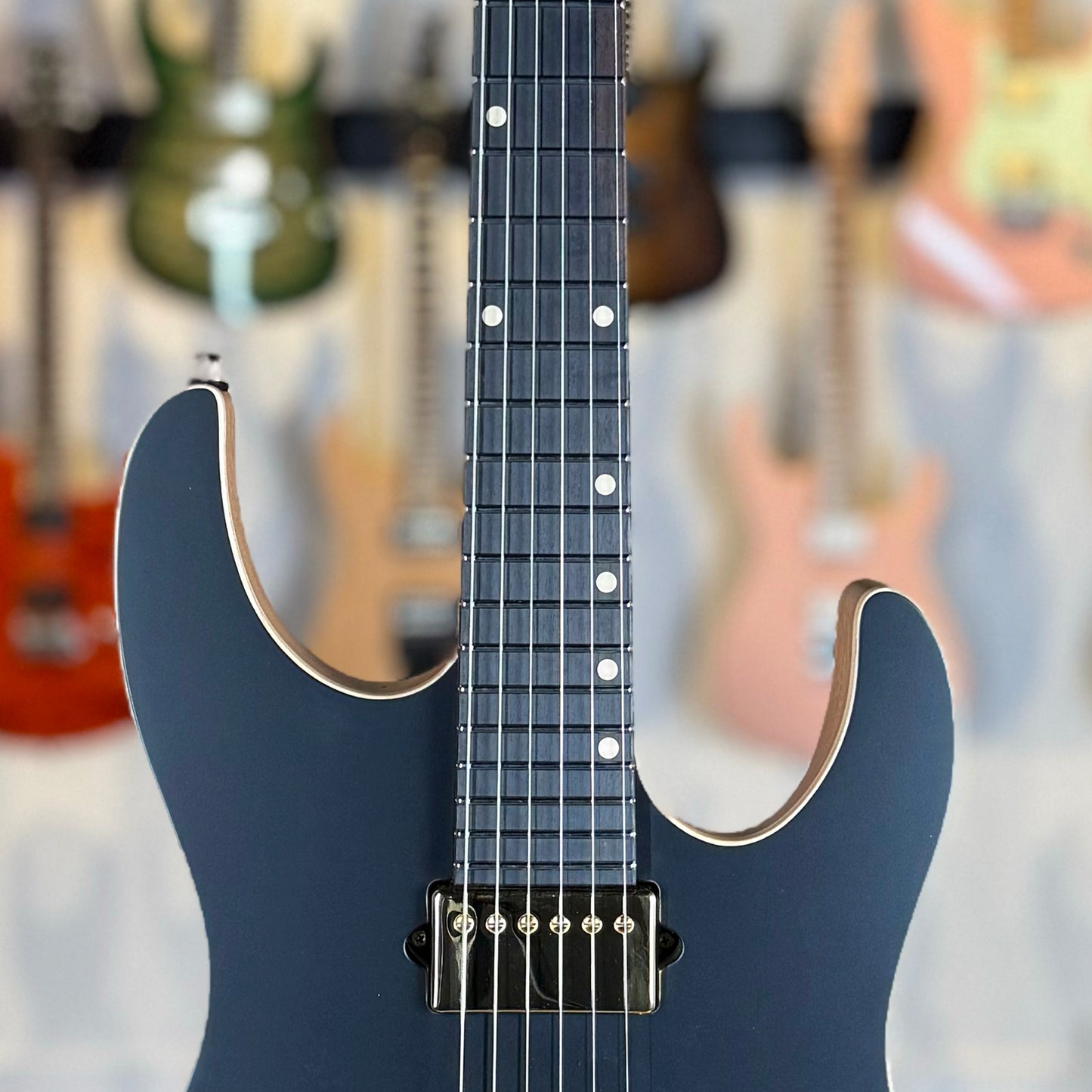 Suhr Andre Nieri Signature Modern | Satin Black/Natural Back